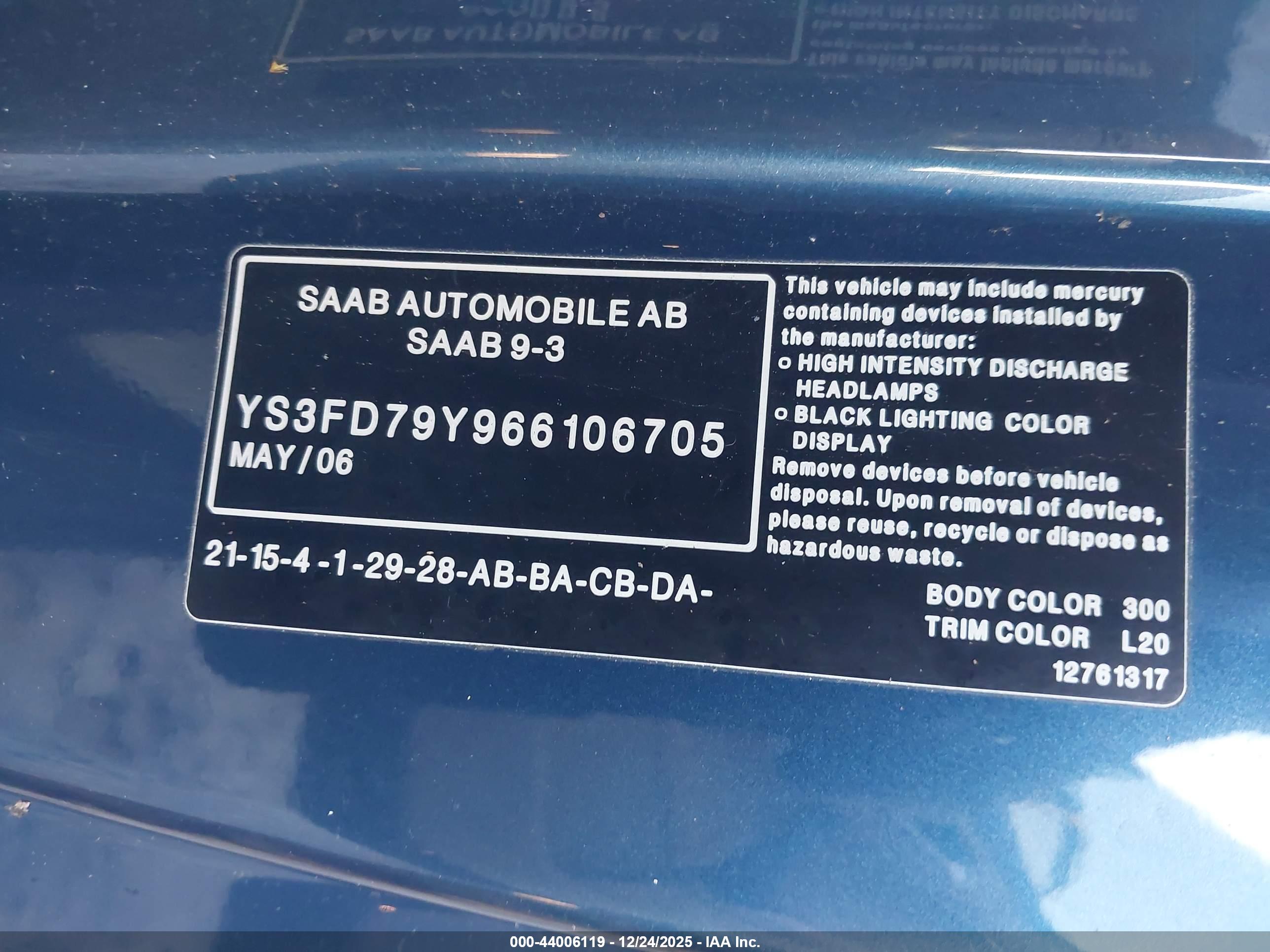 SAAB 9-3 image 9