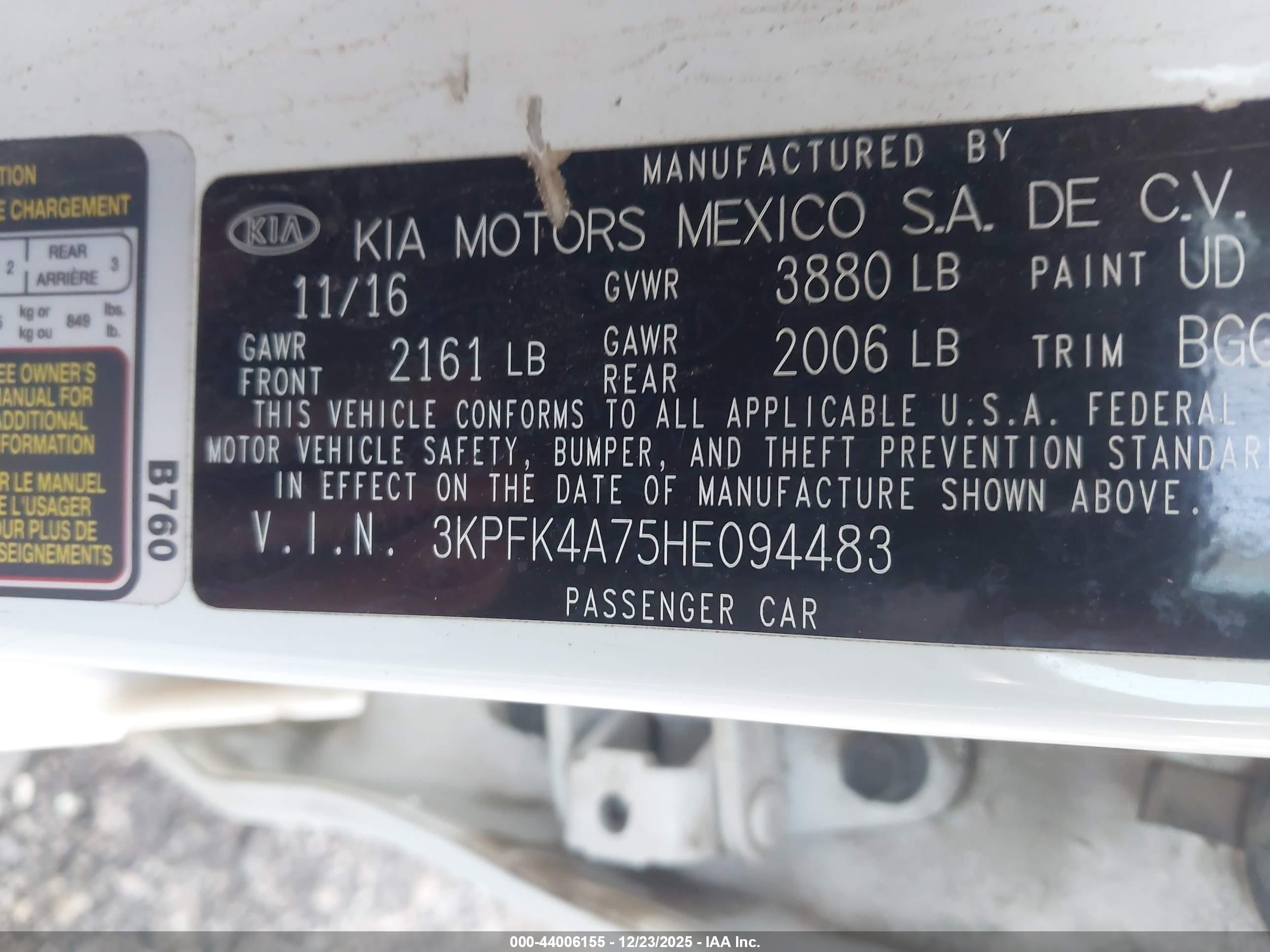 KIA FORTE image 9