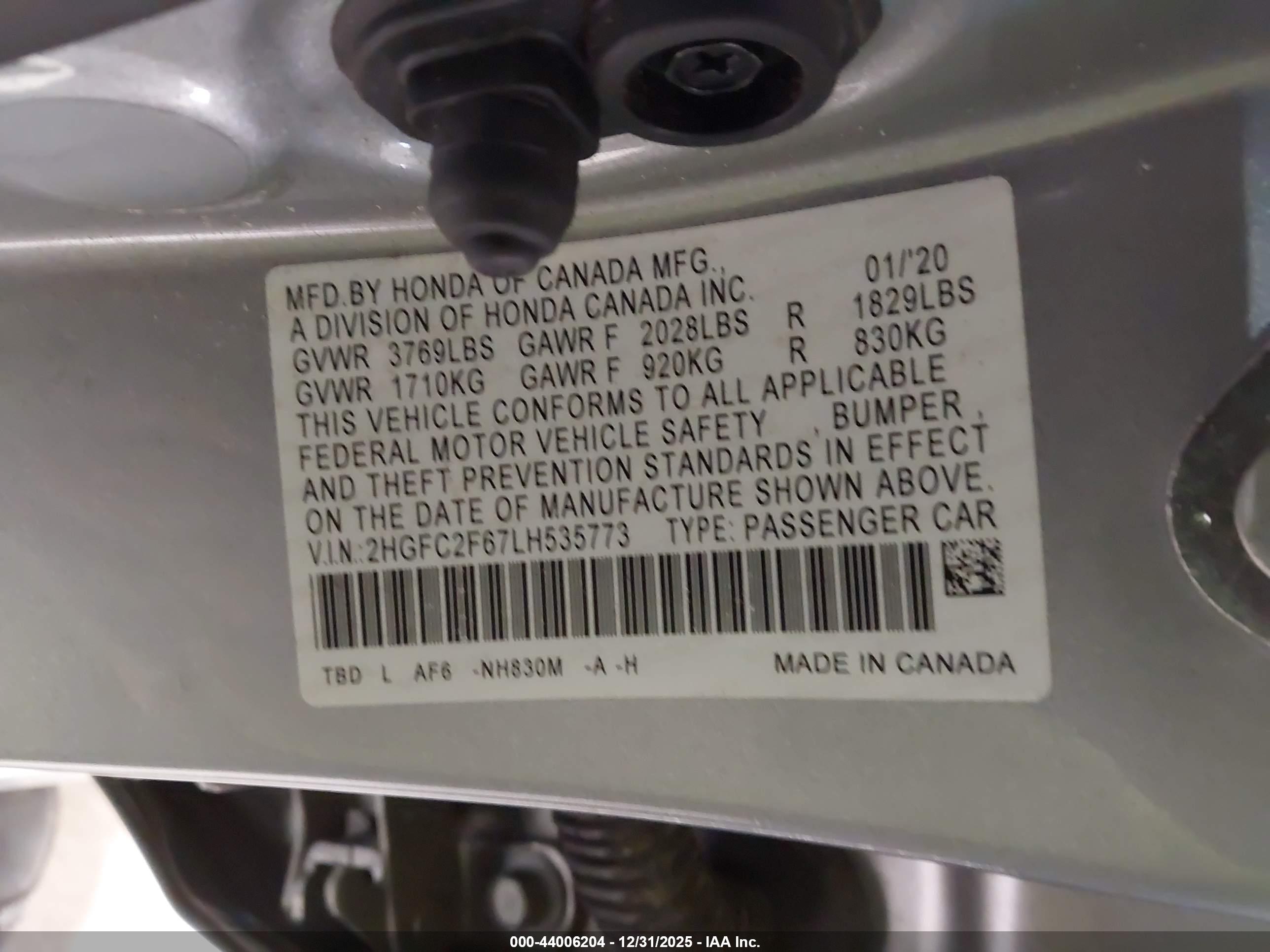 HONDA CIVIC image 9
