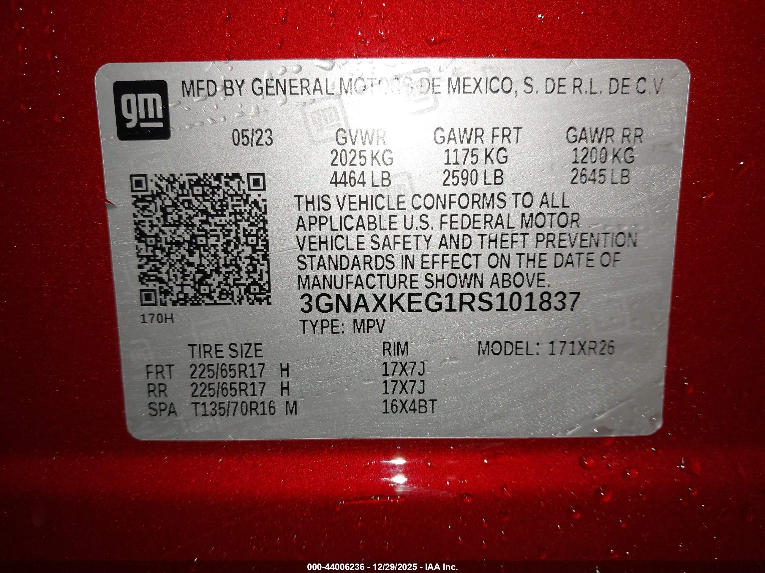 CHEVROLET EQUINOX image 9