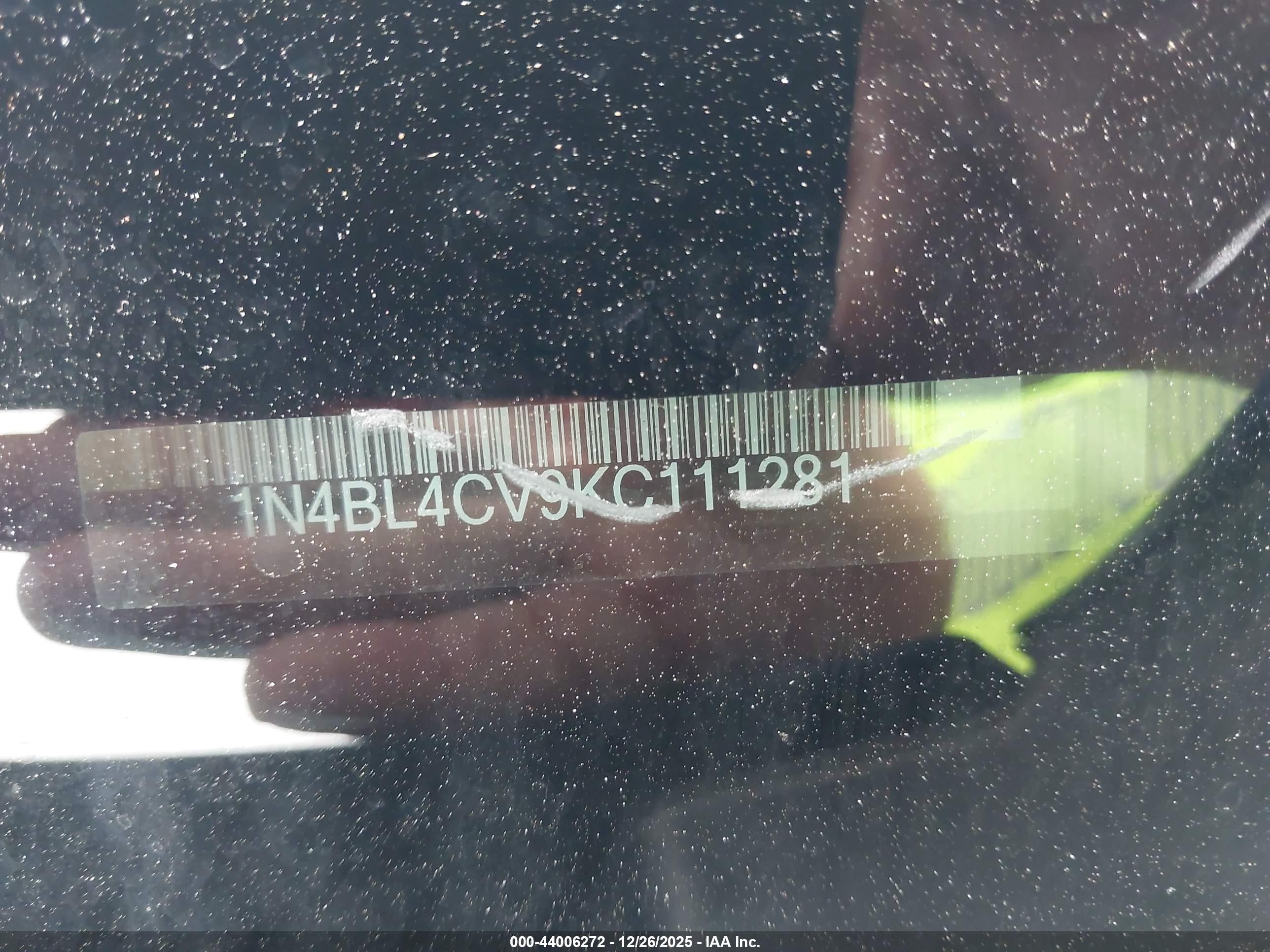 NISSAN ALTIMA image 9