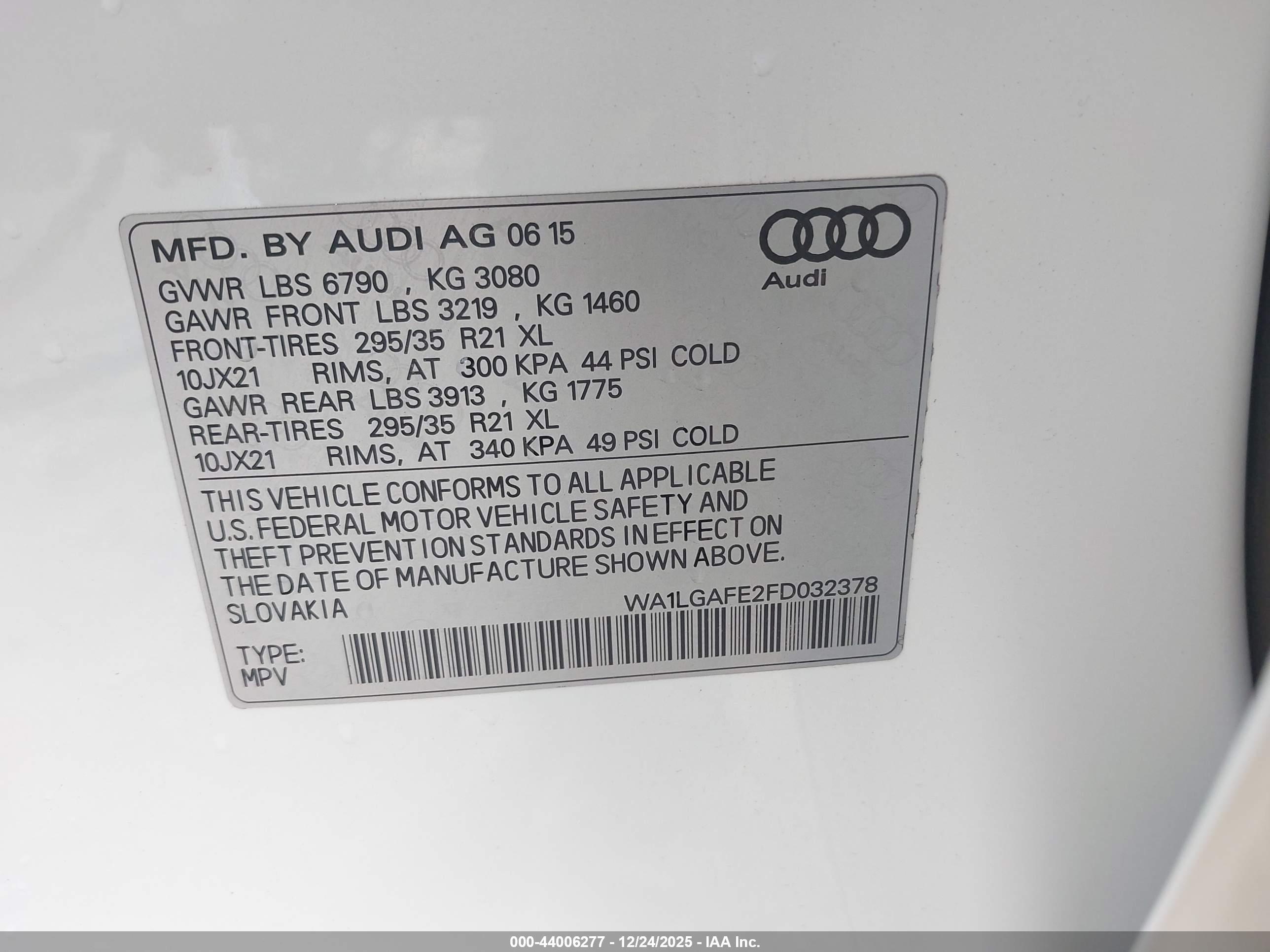 AUDI Q7 image 9