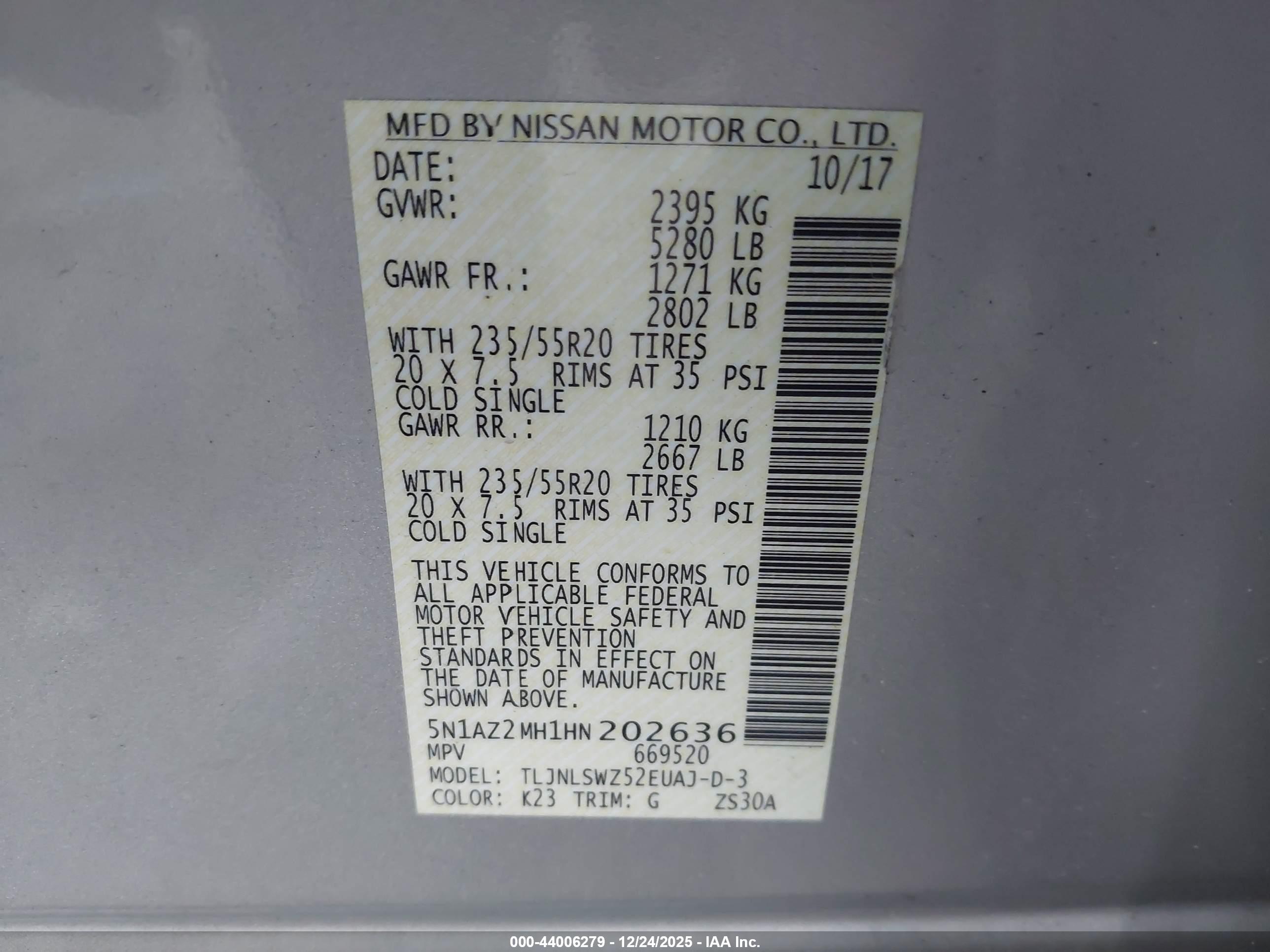 NISSAN MURANO image 9