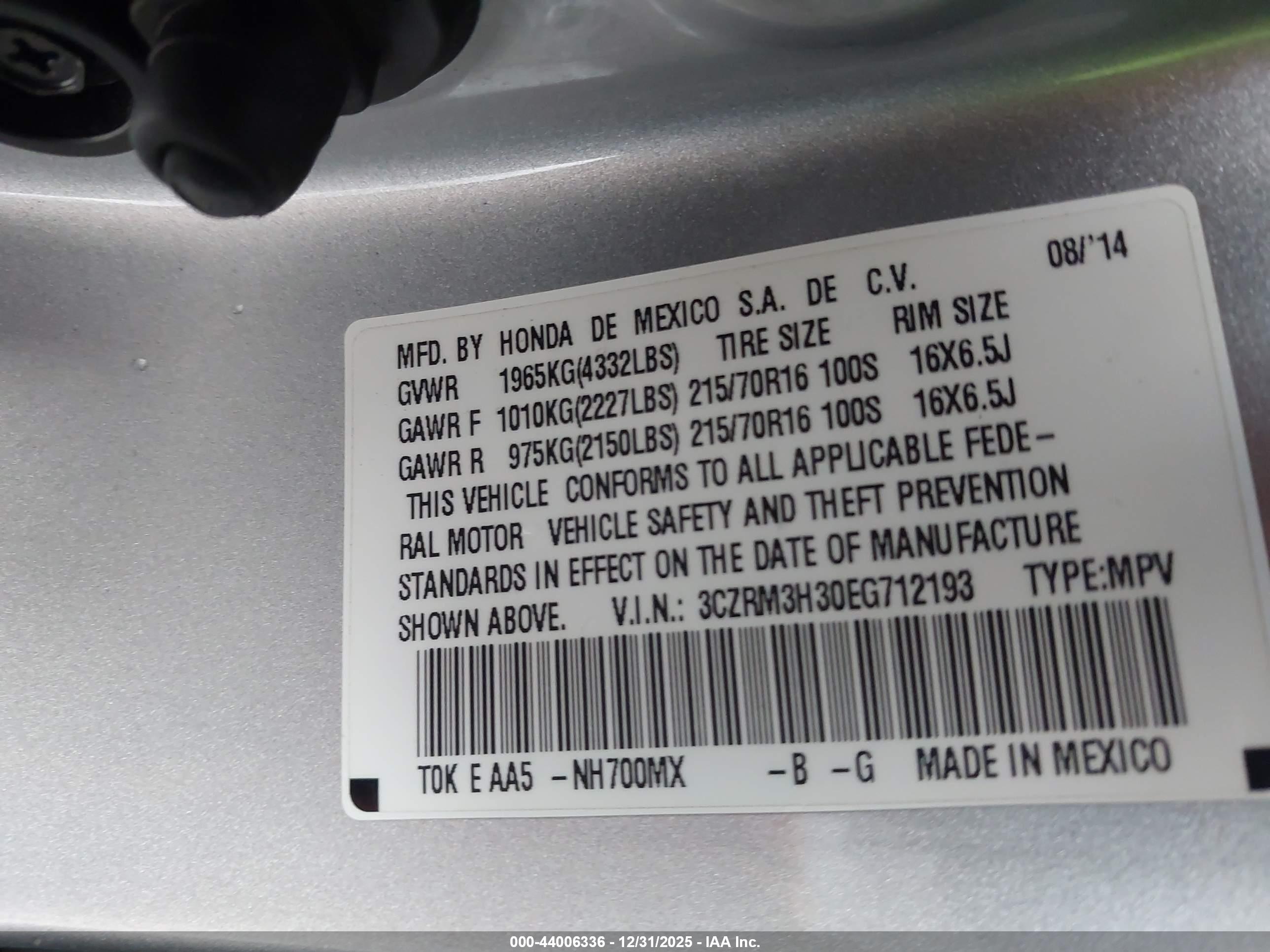 HONDA CR-V image 9