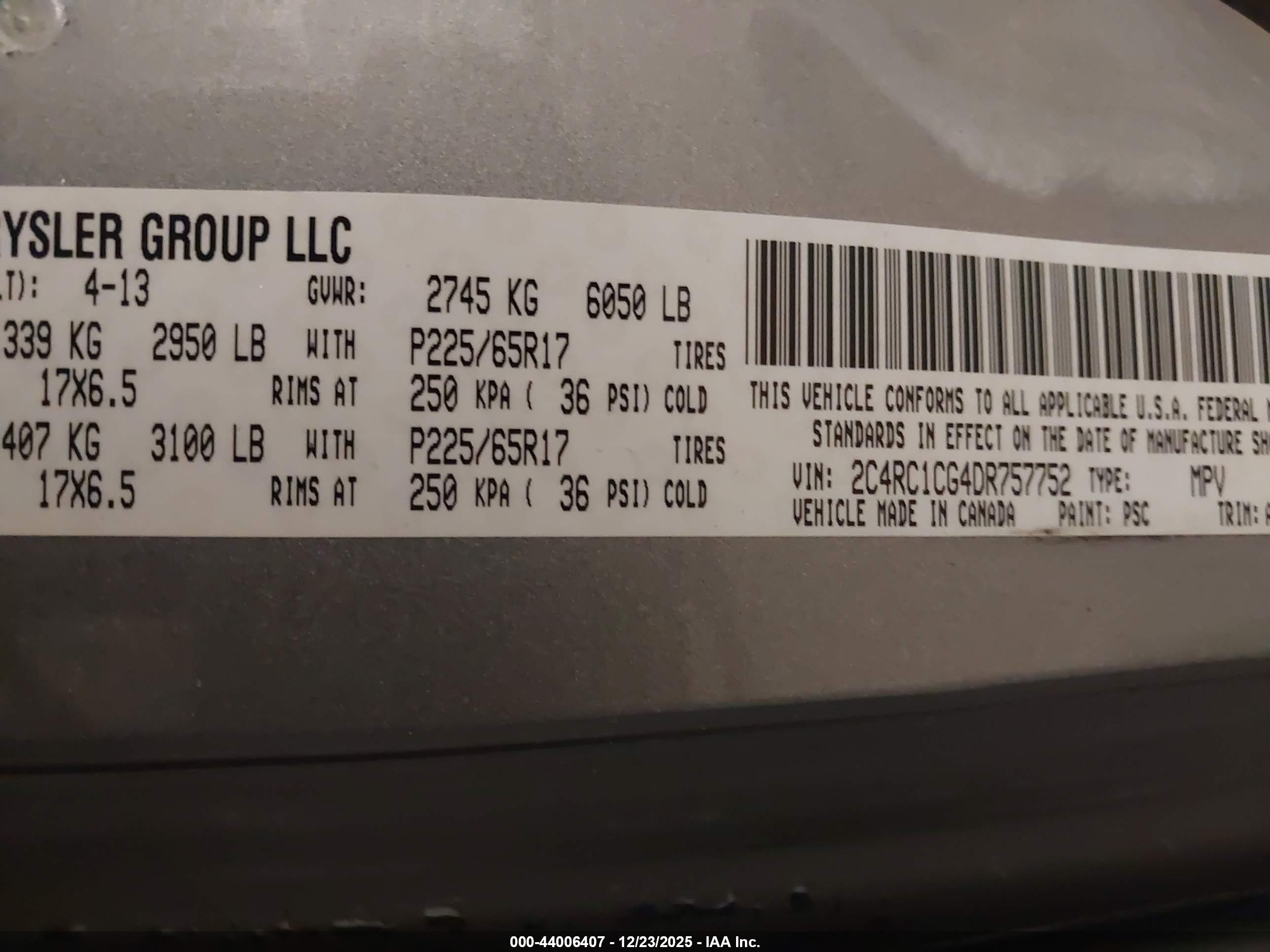 CHRYSLER TOWN image 9