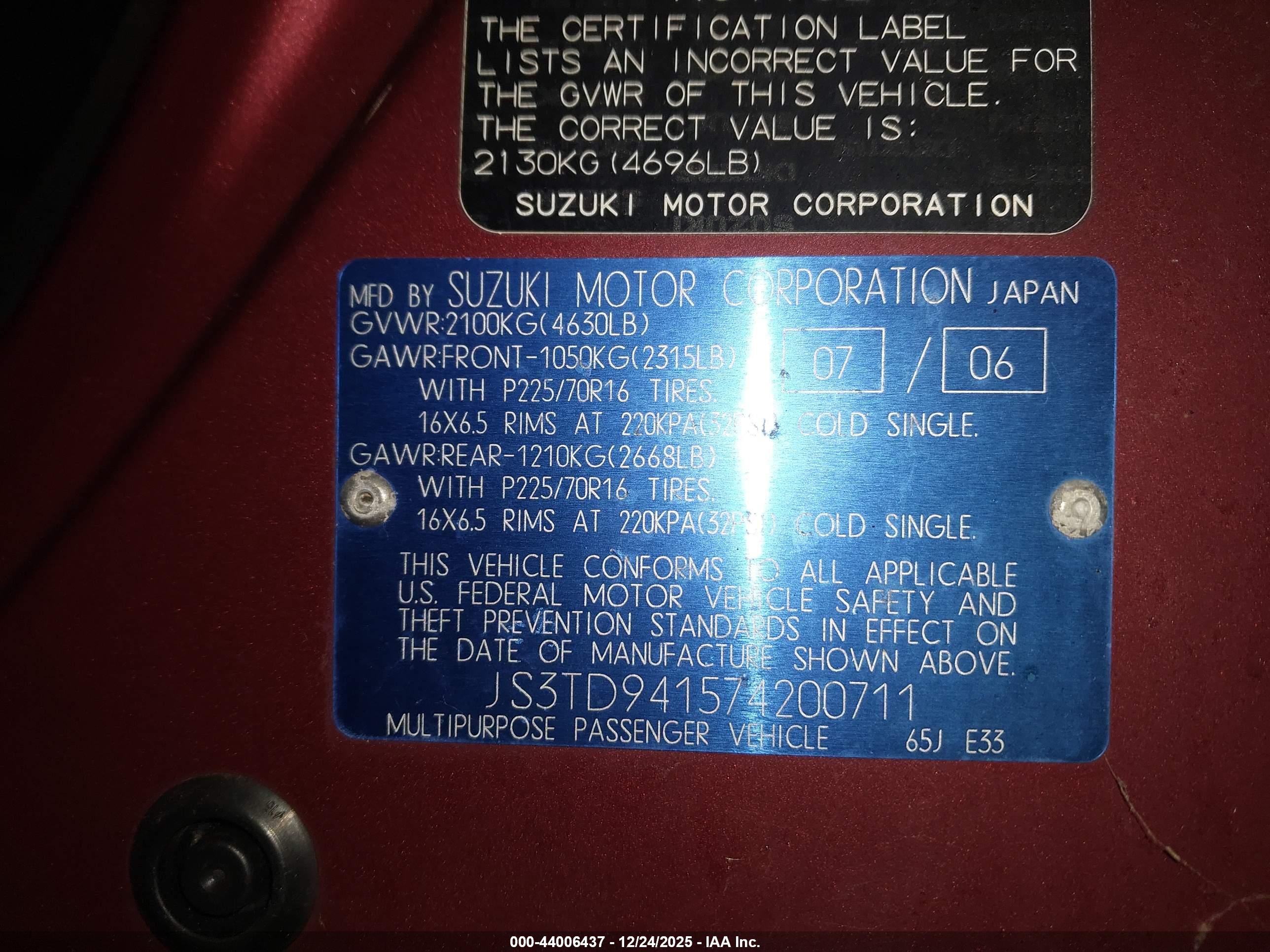 SUZUKI GRAND image 9
