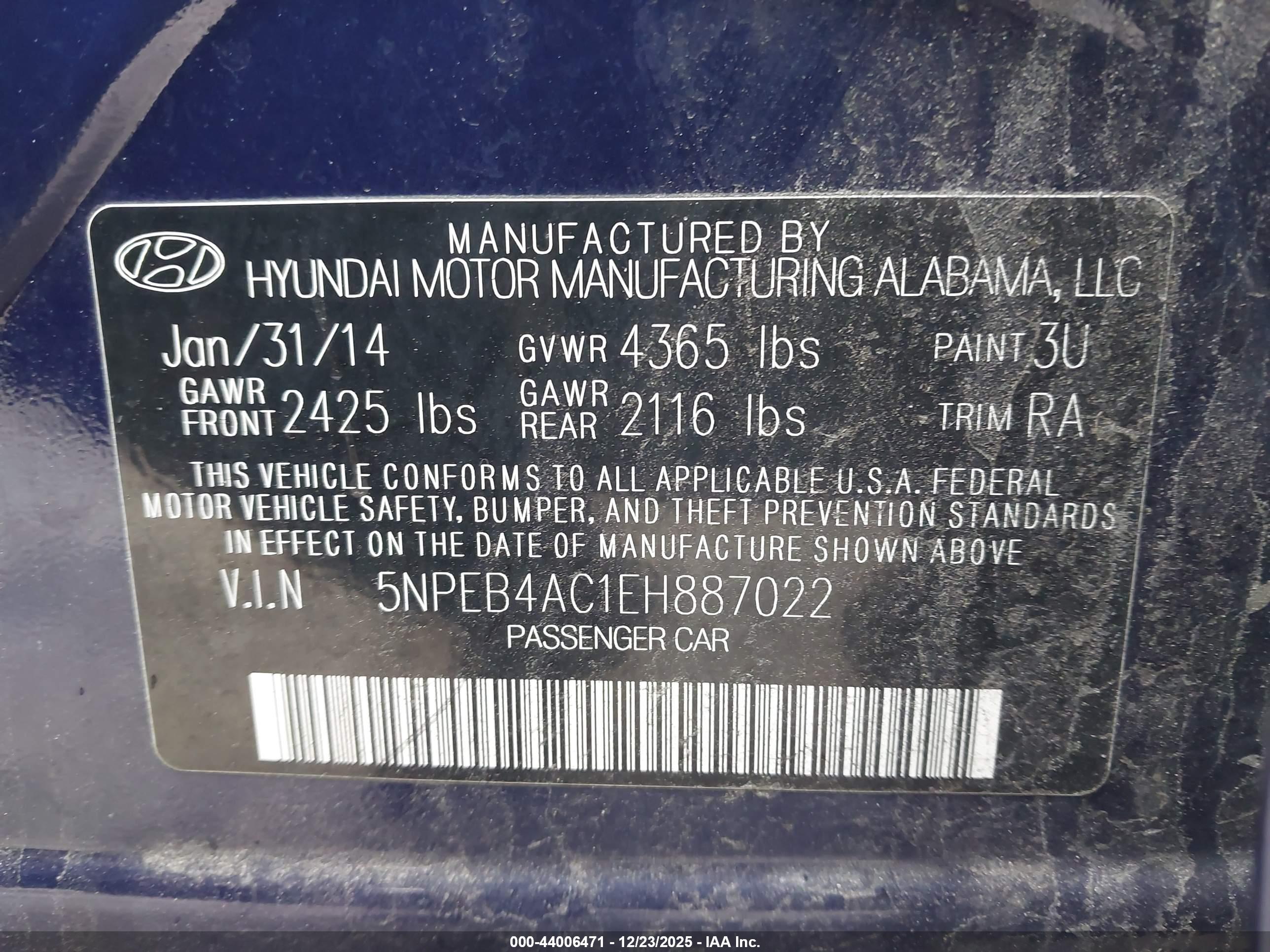 HYUNDAI SONATA image 9
