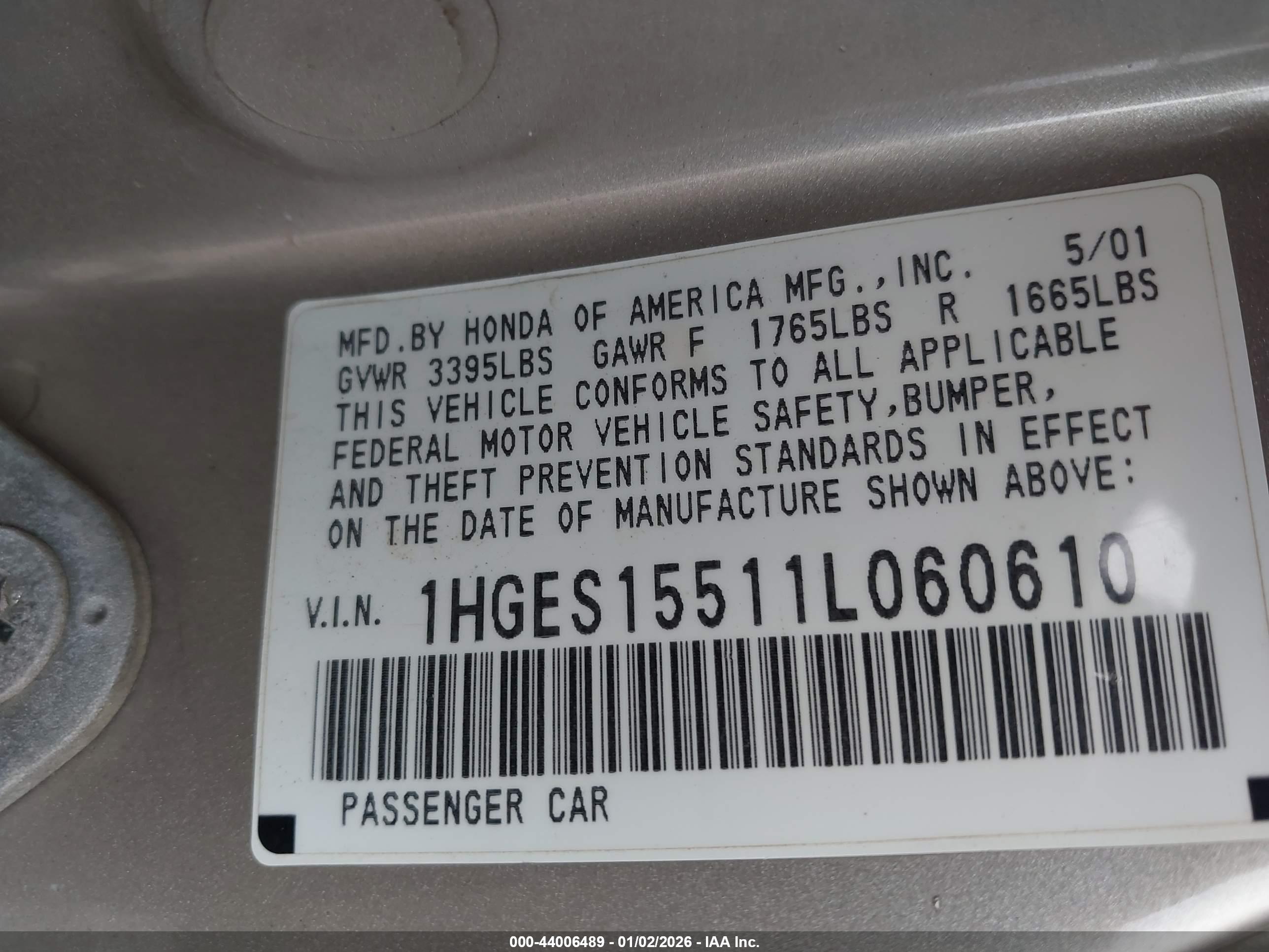 HONDA CIVIC image 9