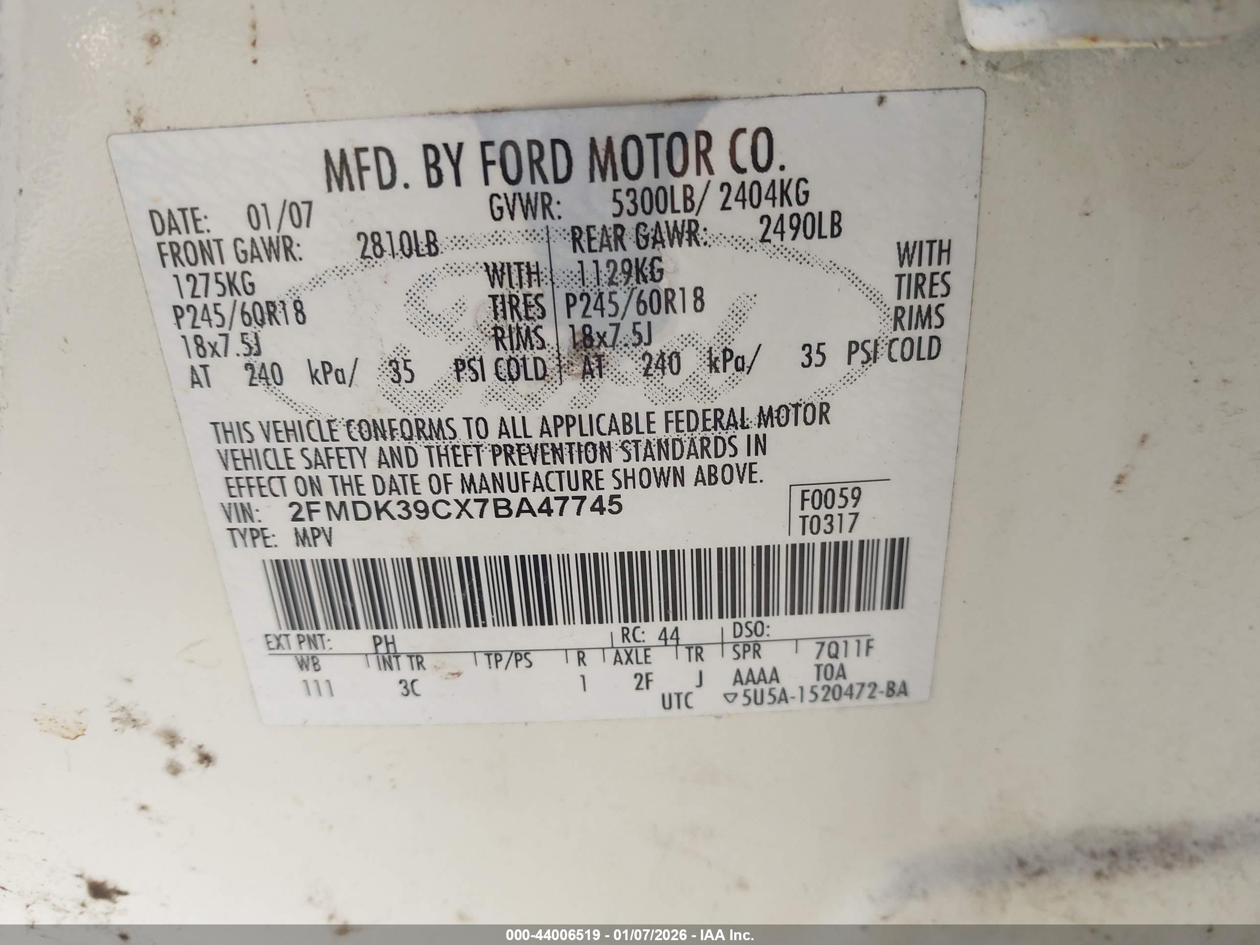 FORD EDGE image 9