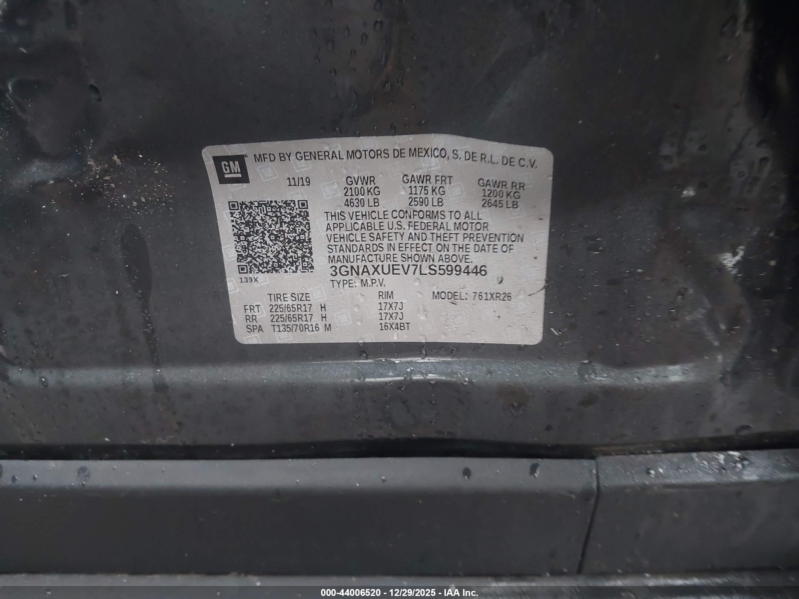 CHEVROLET EQUINOX image 9