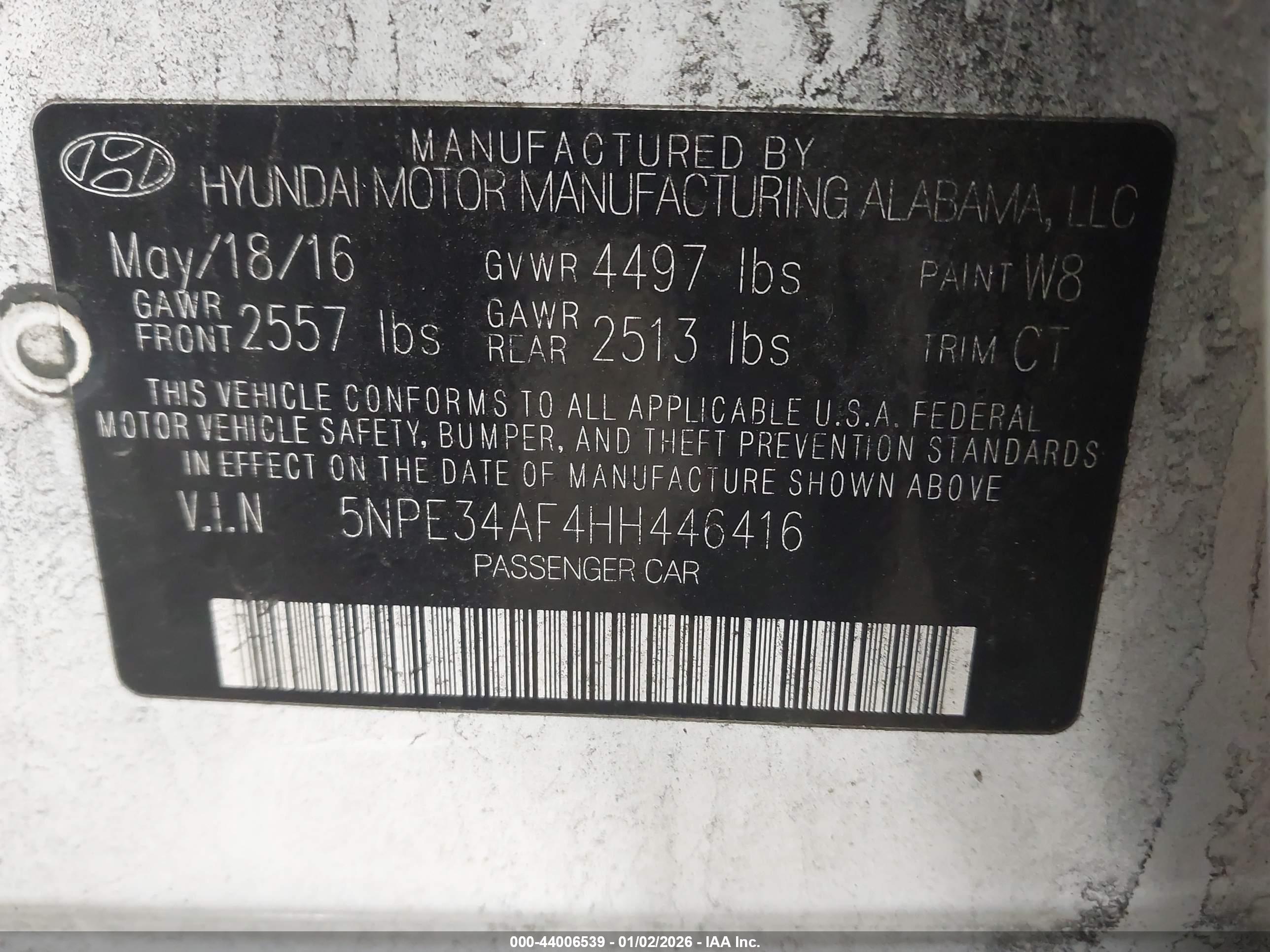 HYUNDAI SONATA image 9