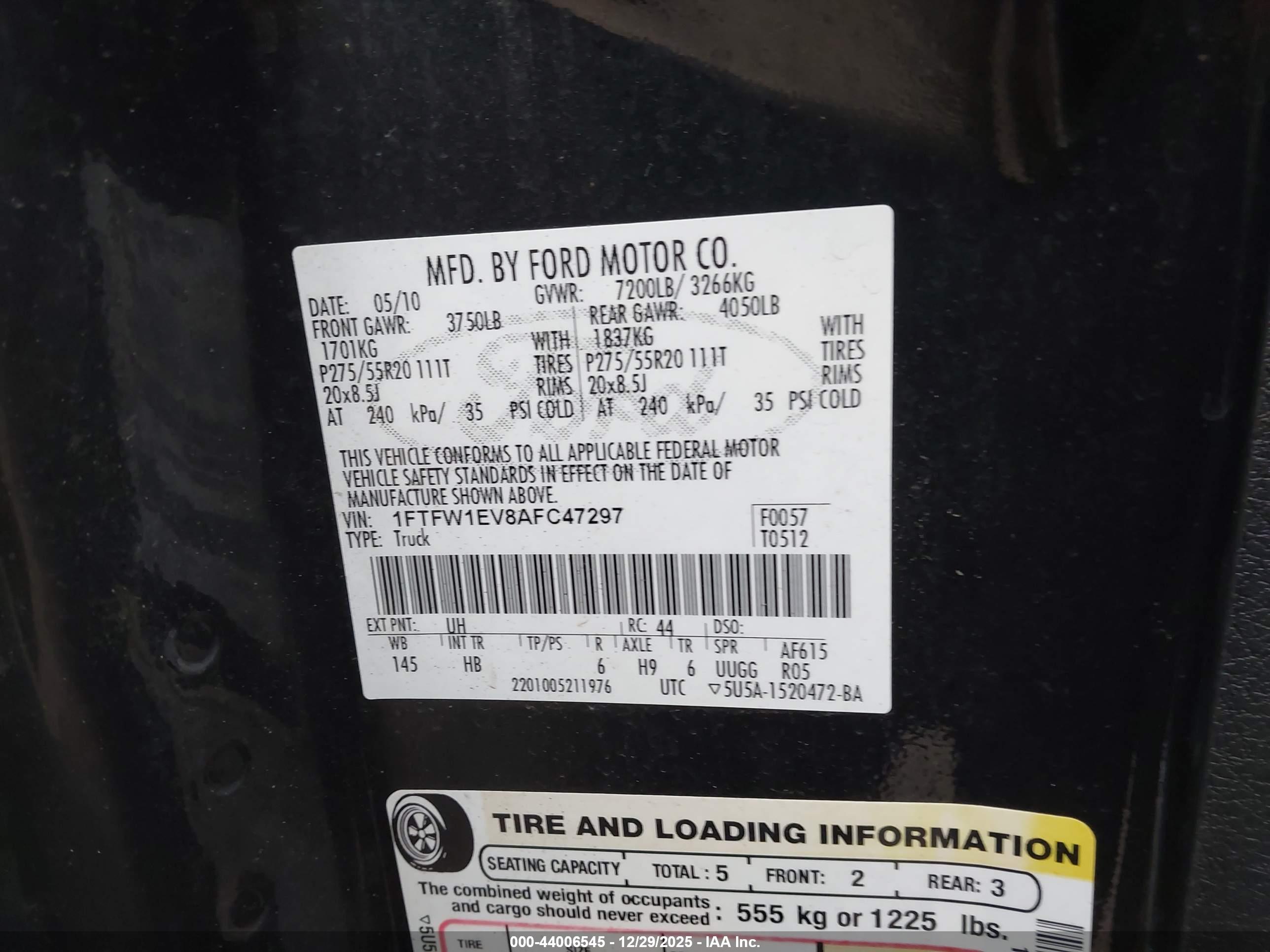 FORD F-150 image 9