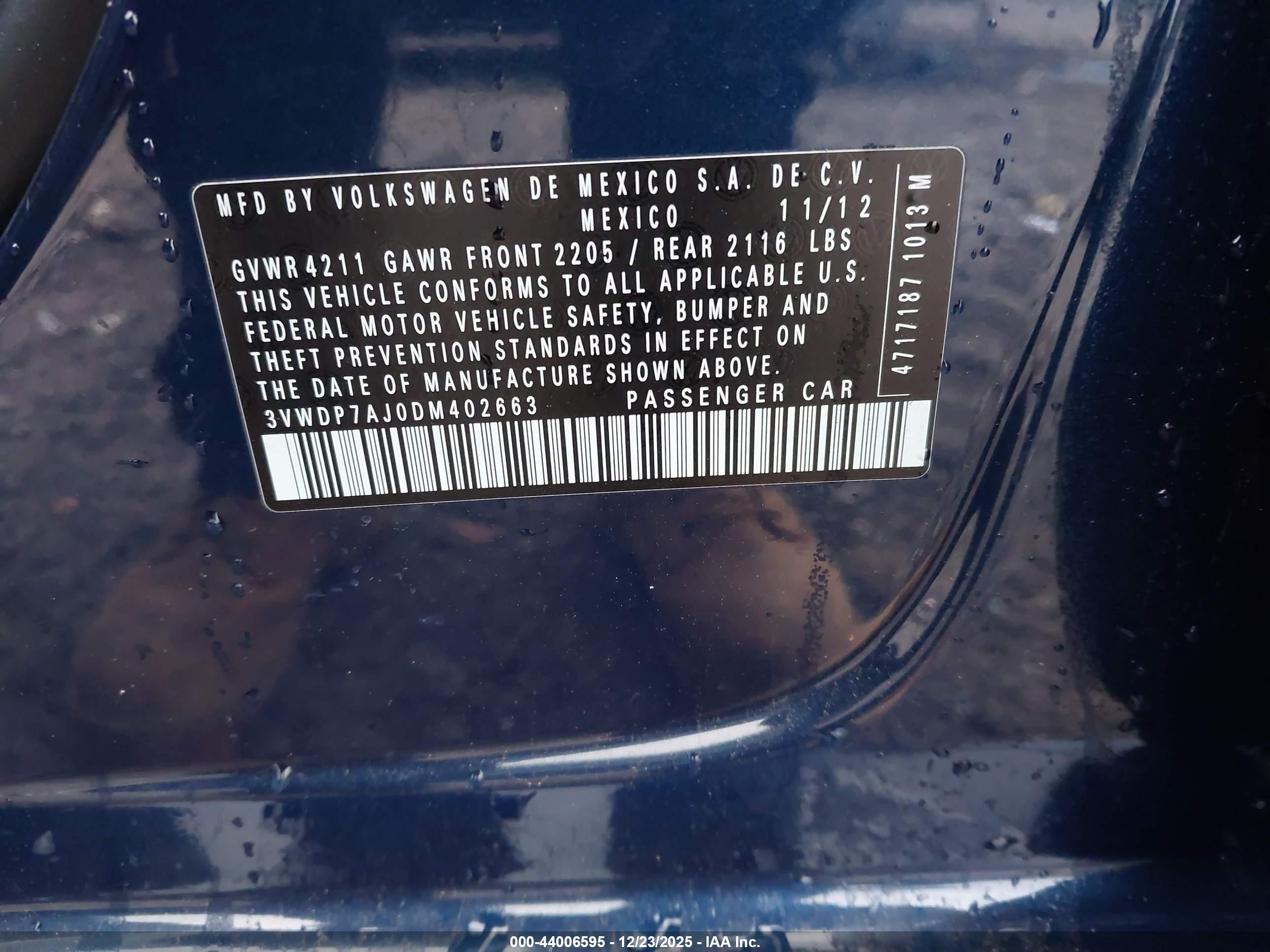 VOLKSWAGEN JETTA image 9