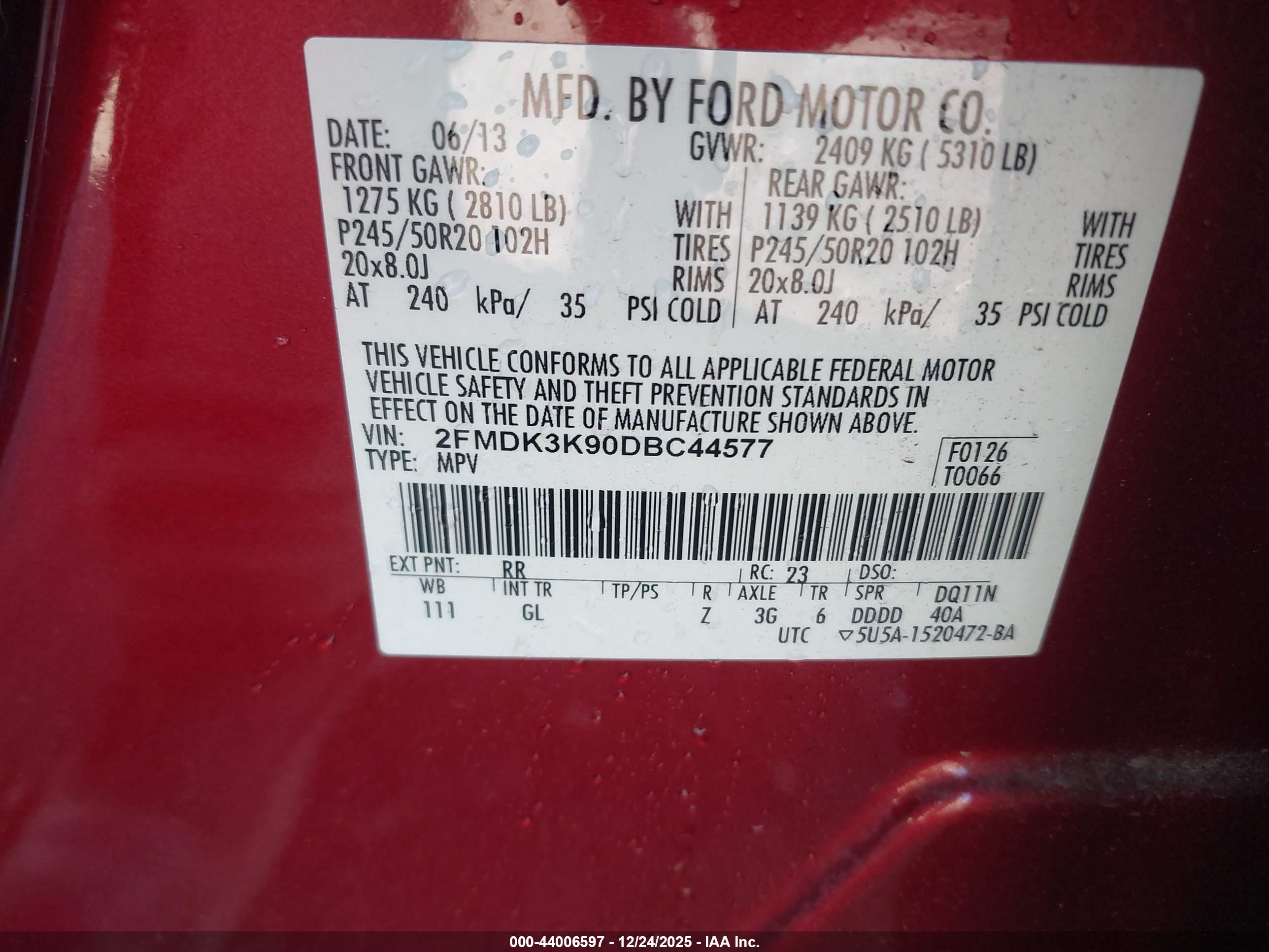 FORD EDGE image 9