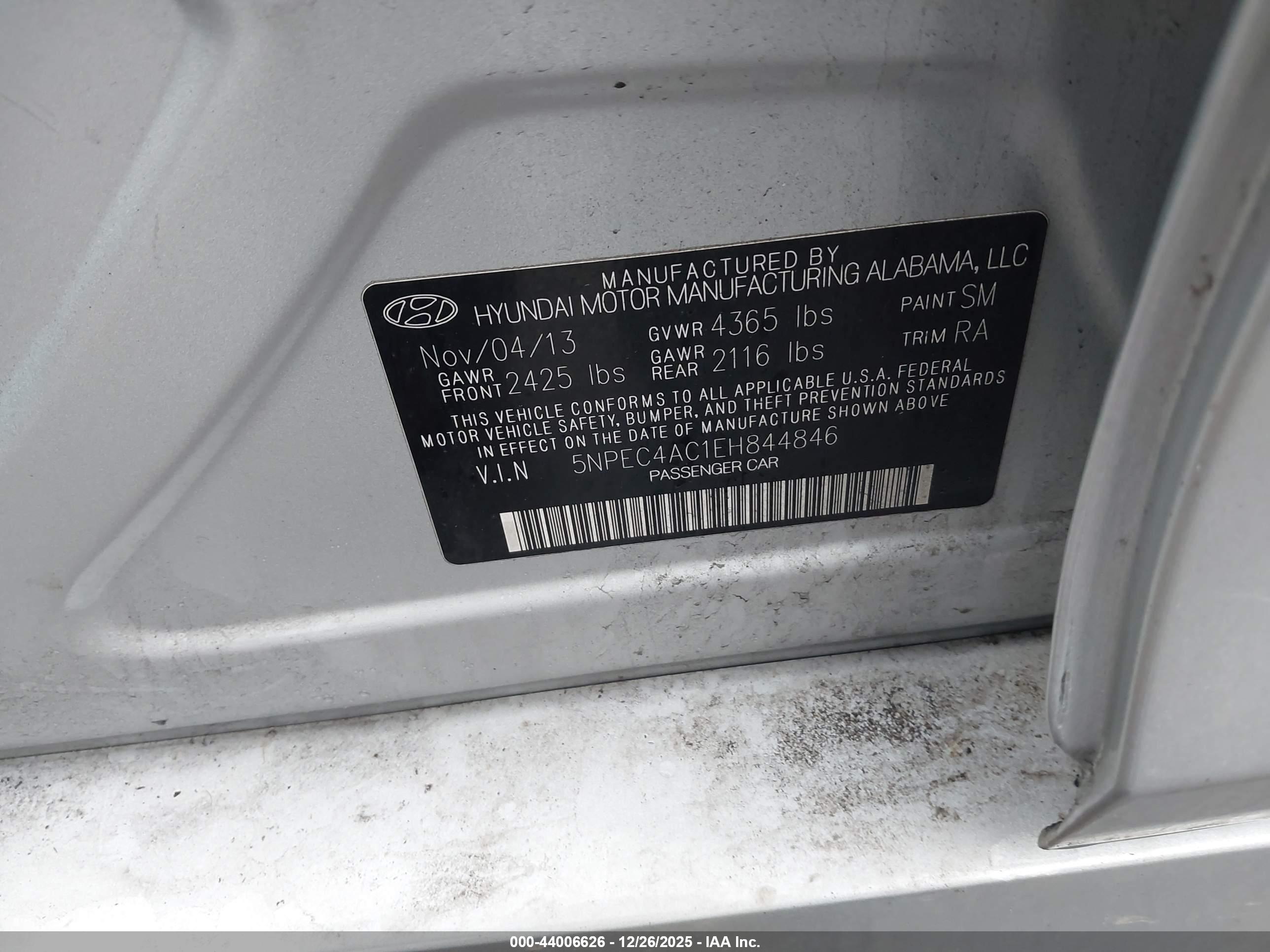 HYUNDAI SONATA image 9