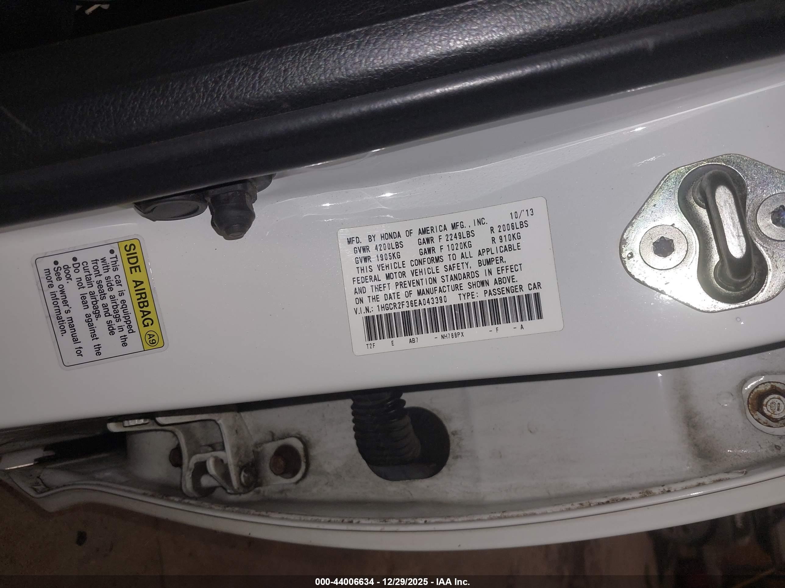 HONDA ACCORD image 9