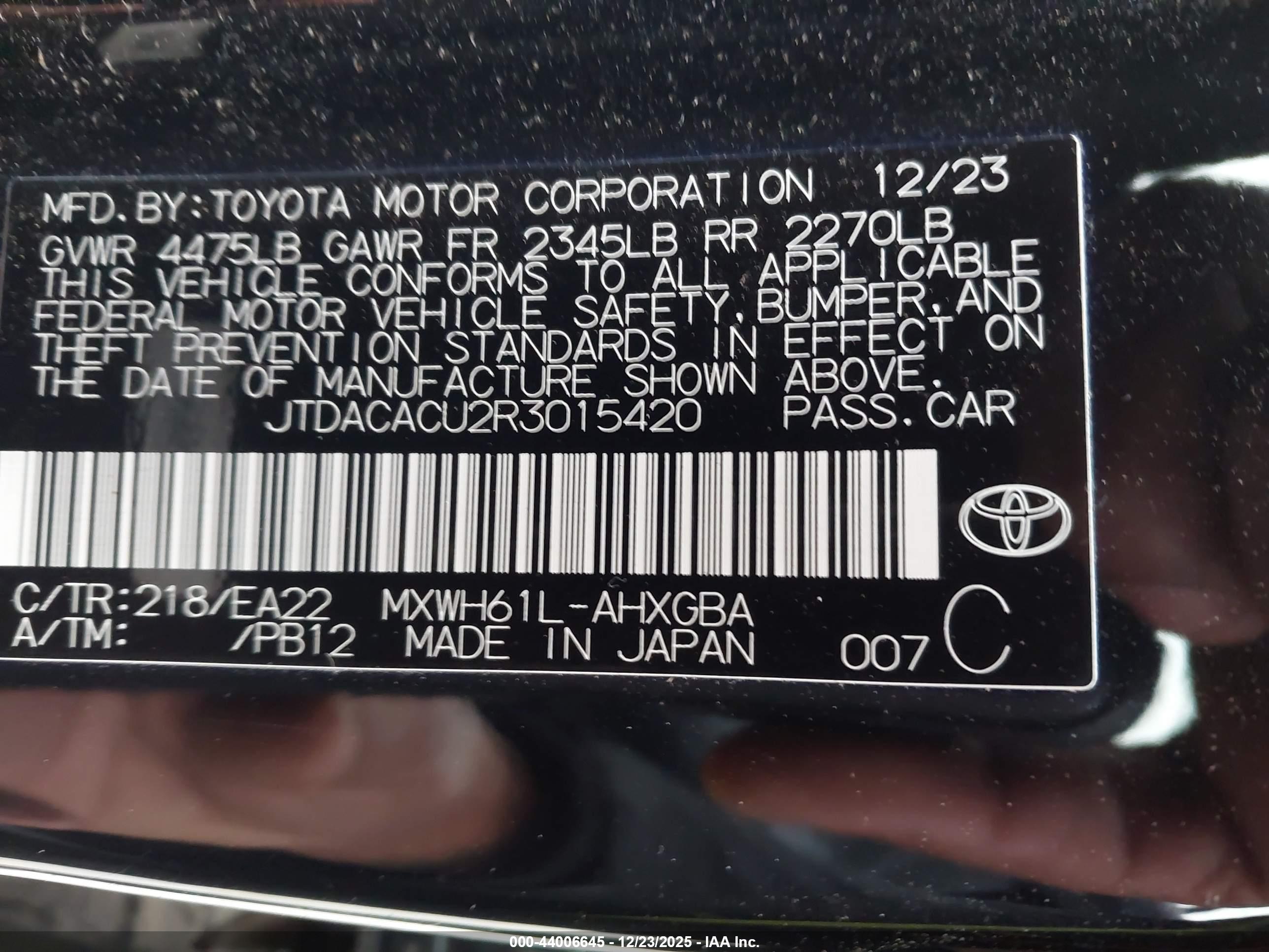 TOYOTA PRIUS image 9