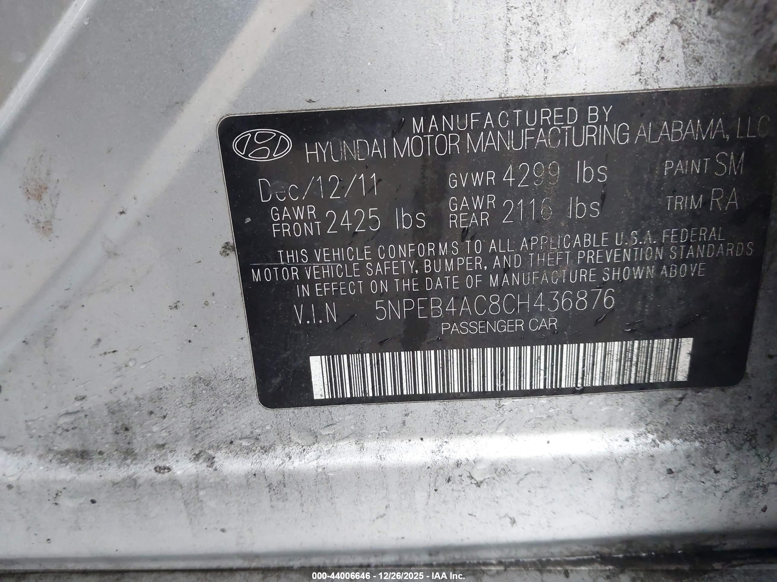 HYUNDAI SONATA image 9