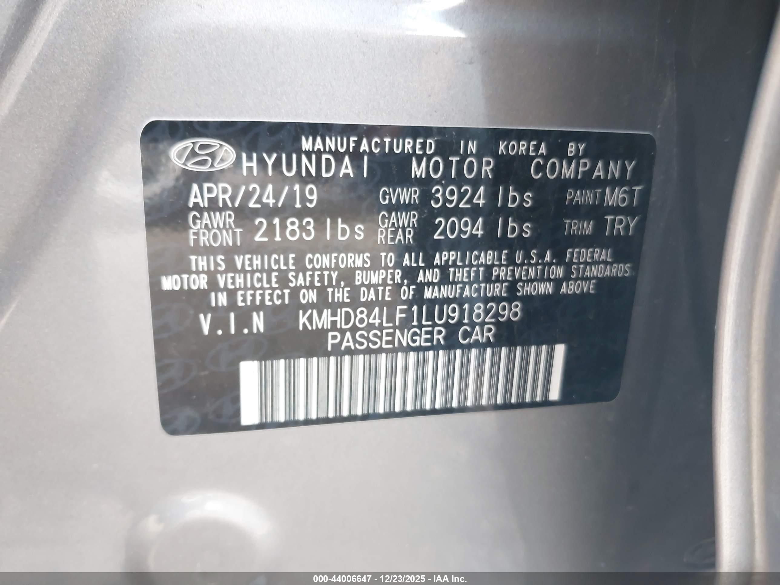 HYUNDAI ELANTRA image 9