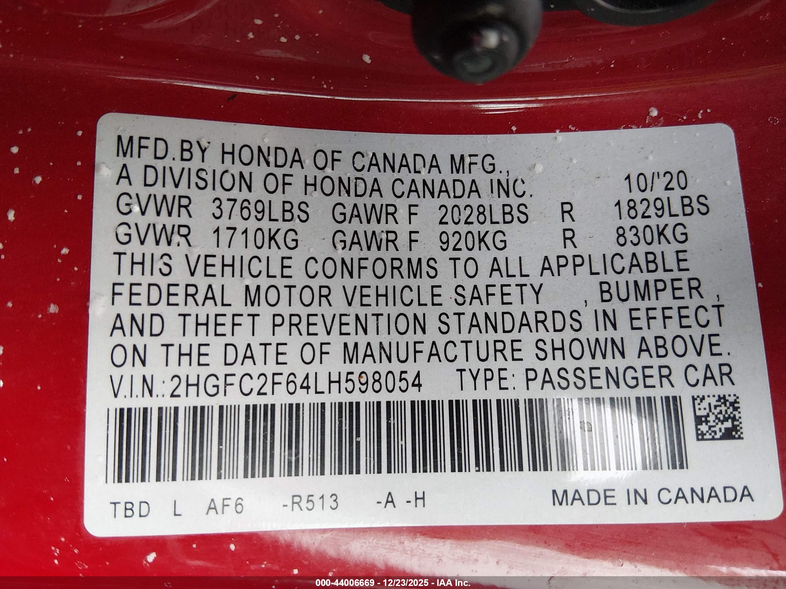 HONDA CIVIC image 9