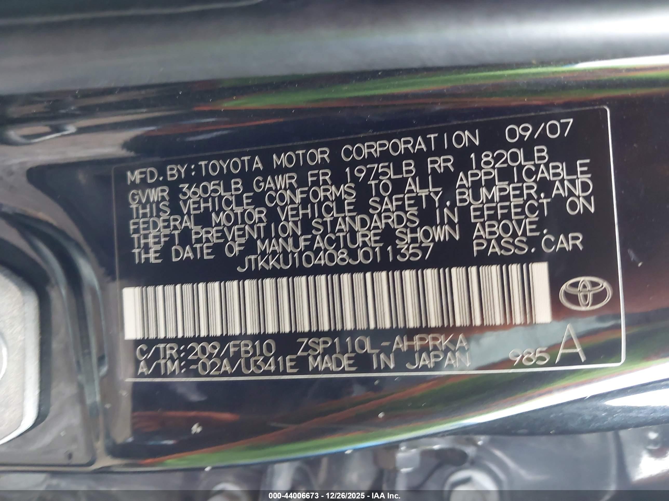 SCION XD image 9