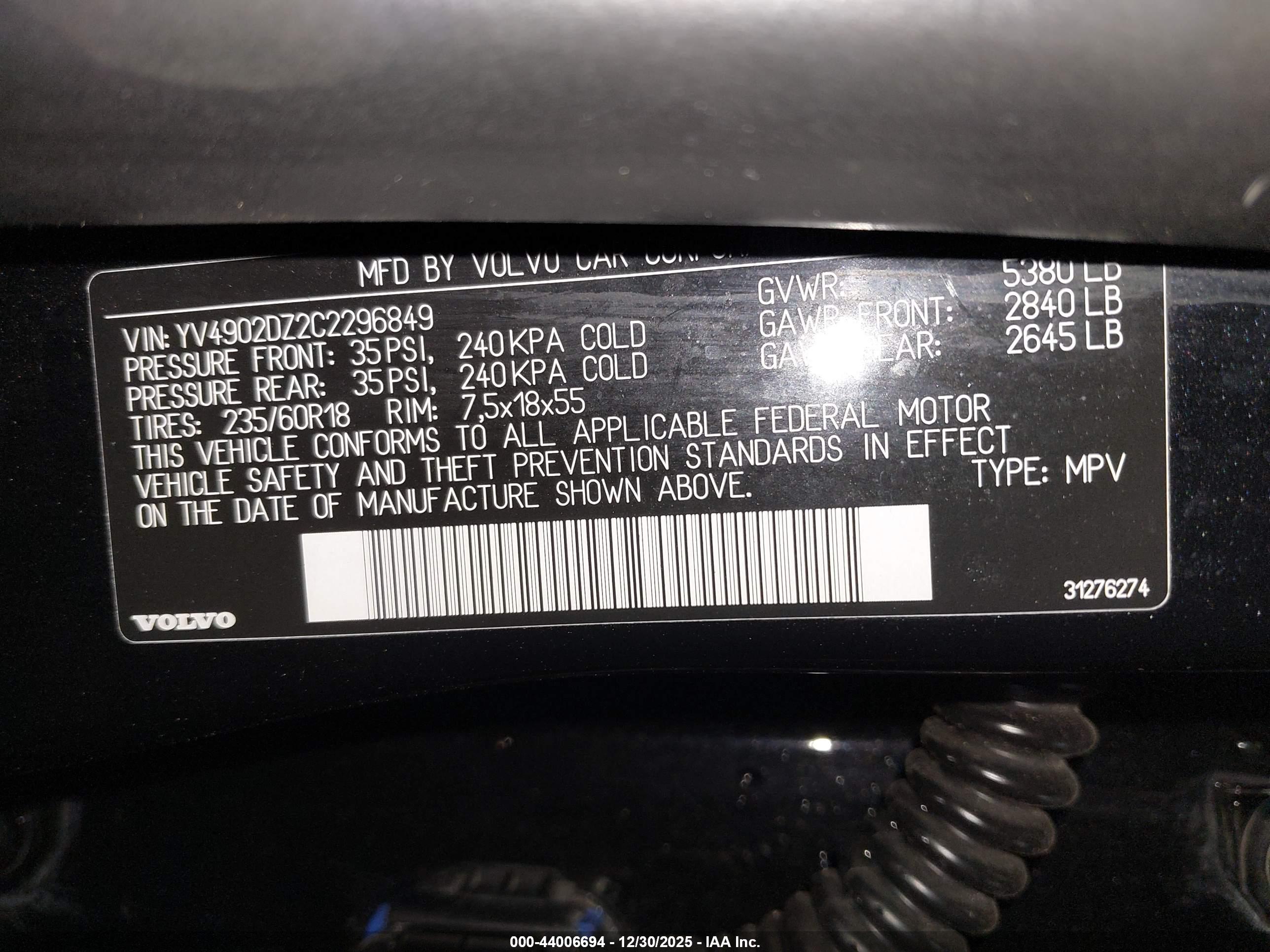 VOLVO XC60 image 9