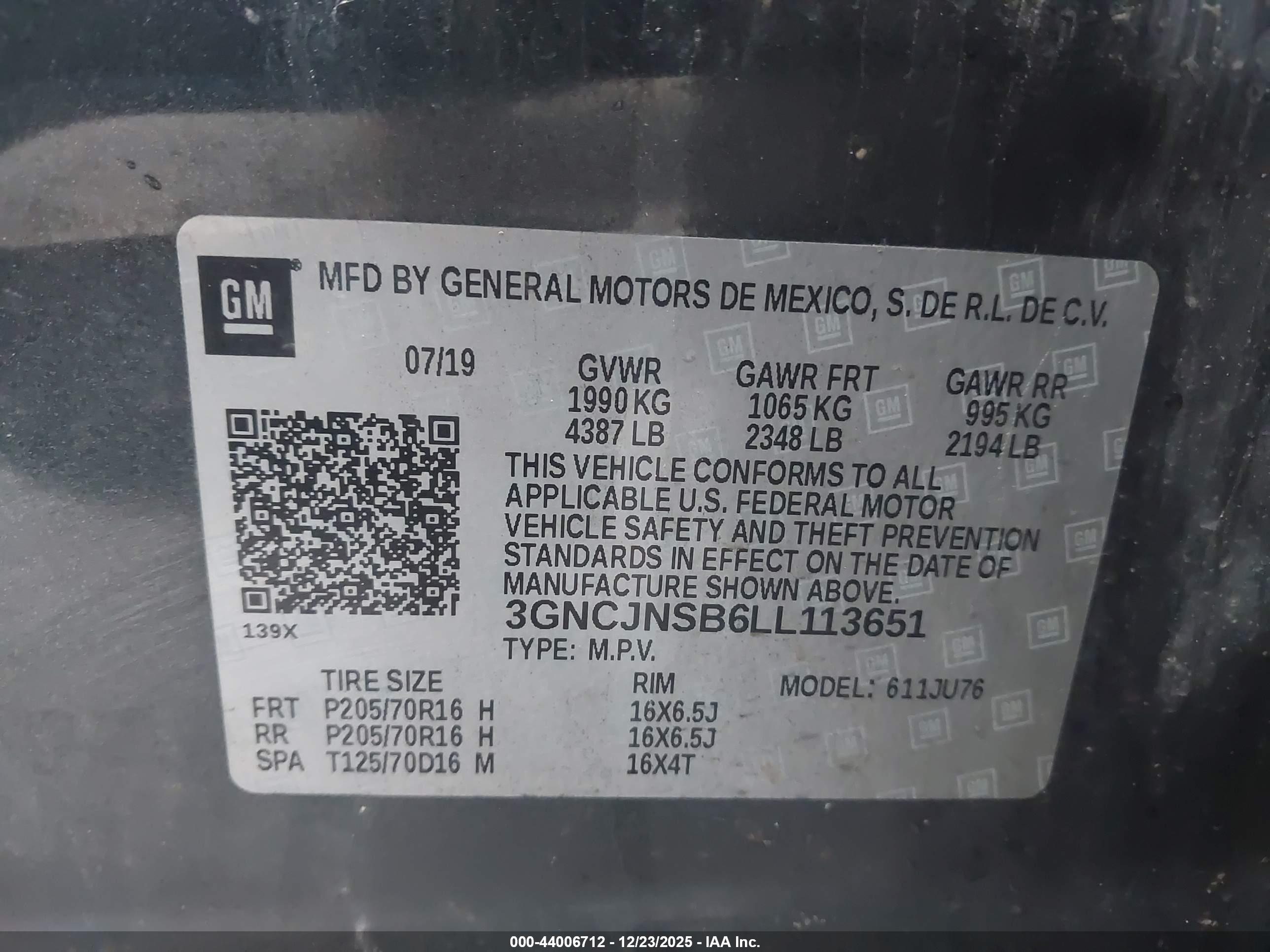 CHEVROLET TRAX image 9