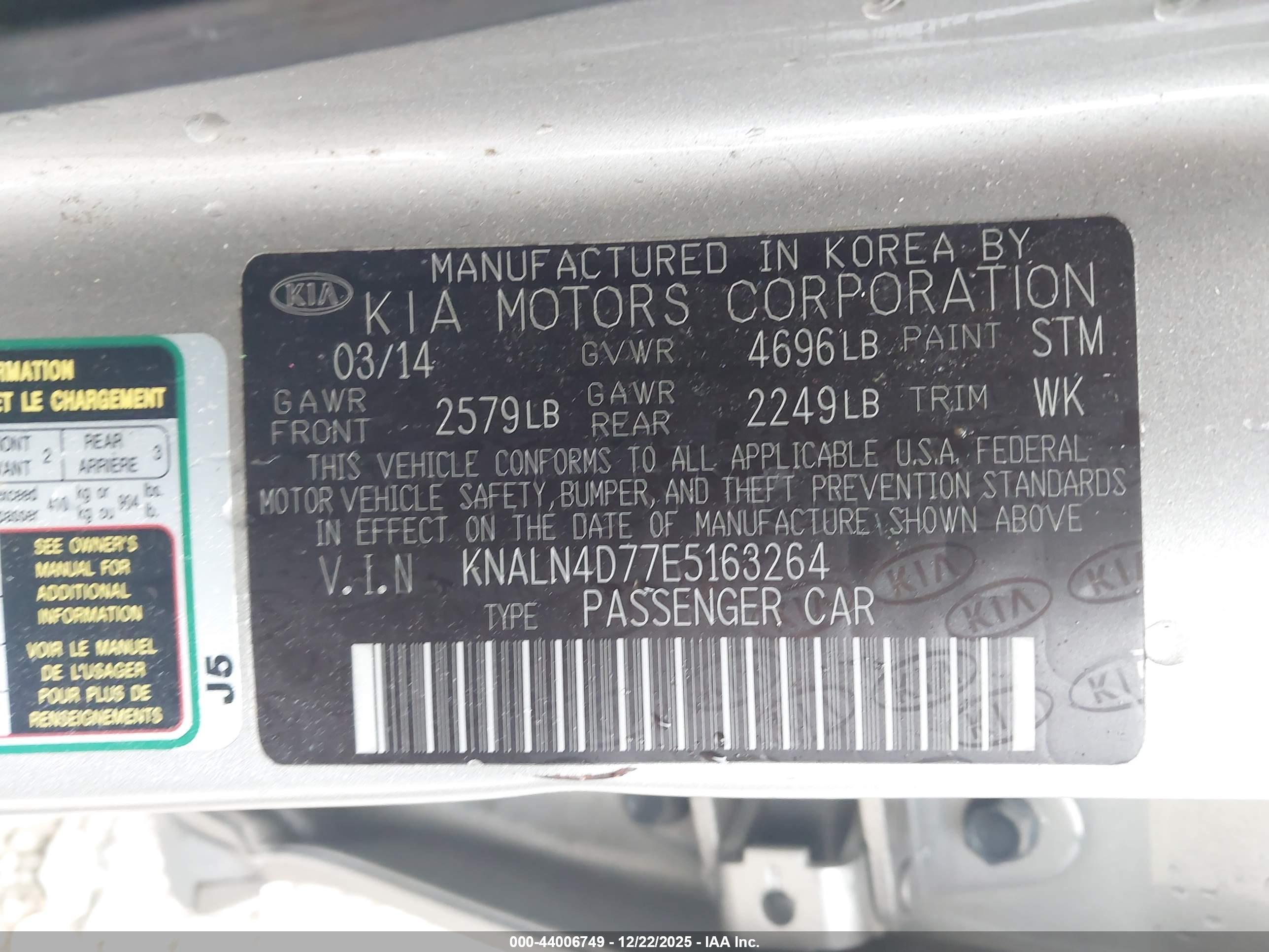 KIA CADENZA image 9