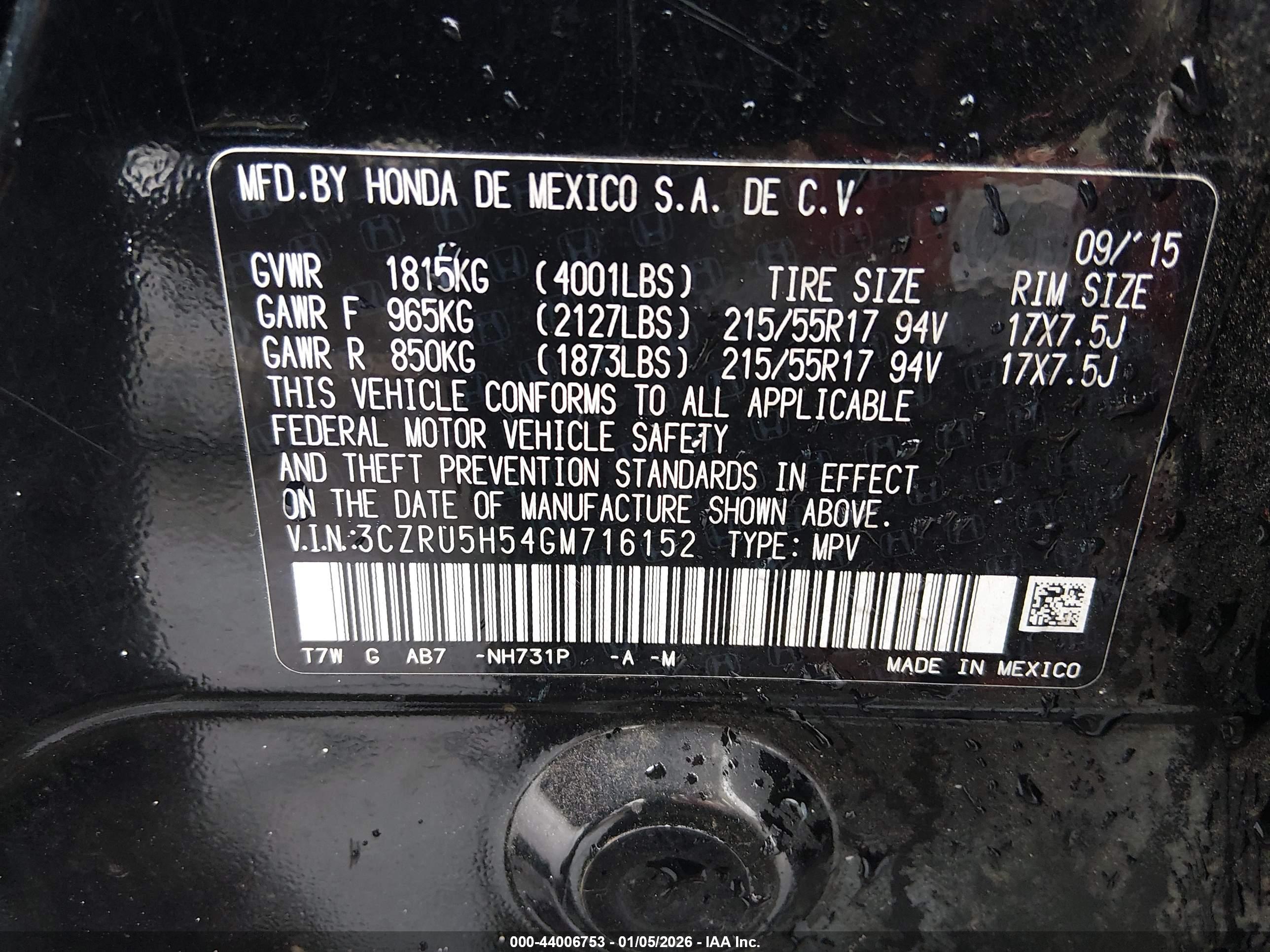 HONDA HR-V image 9