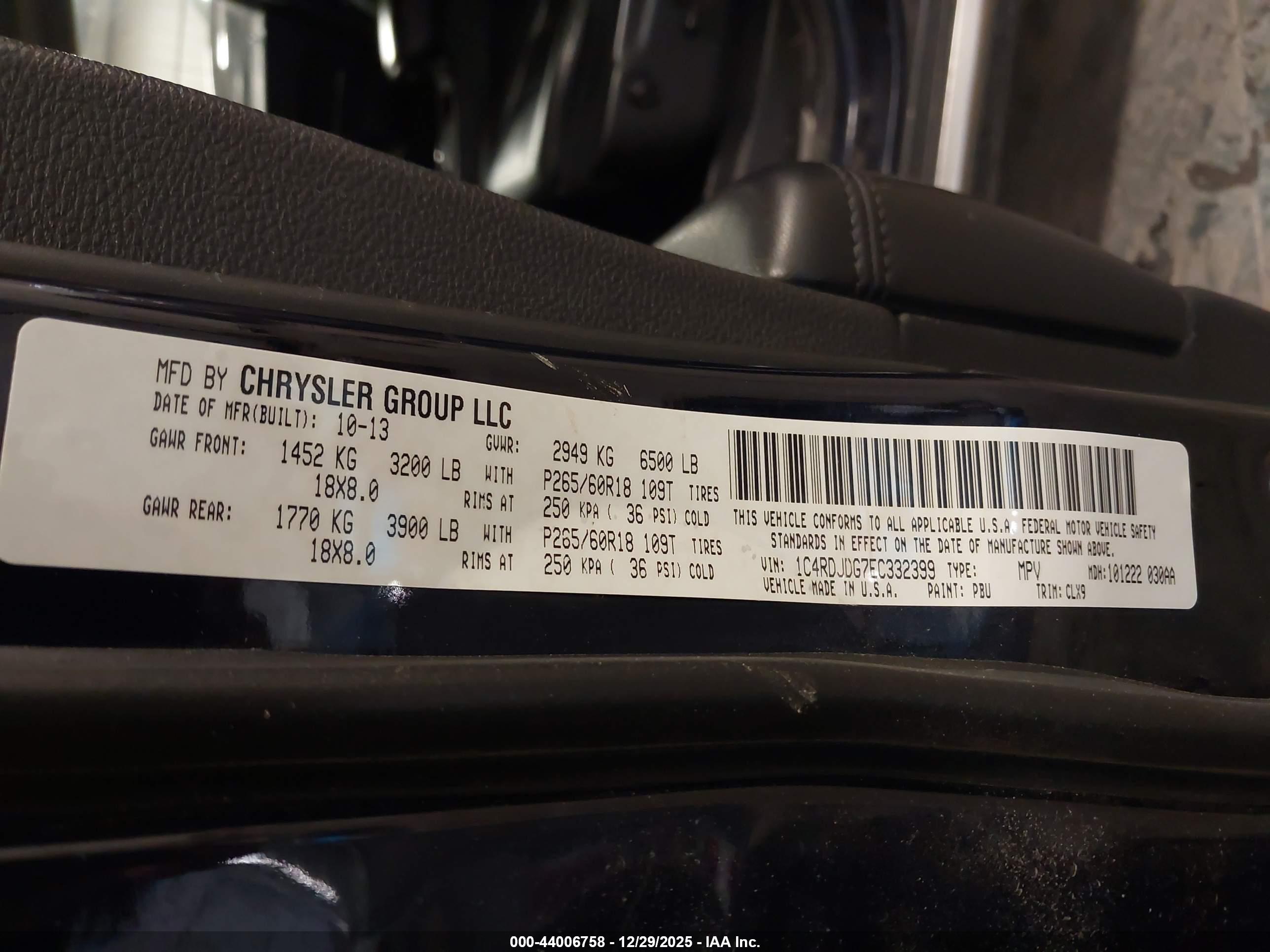DODGE DURANGO image 9