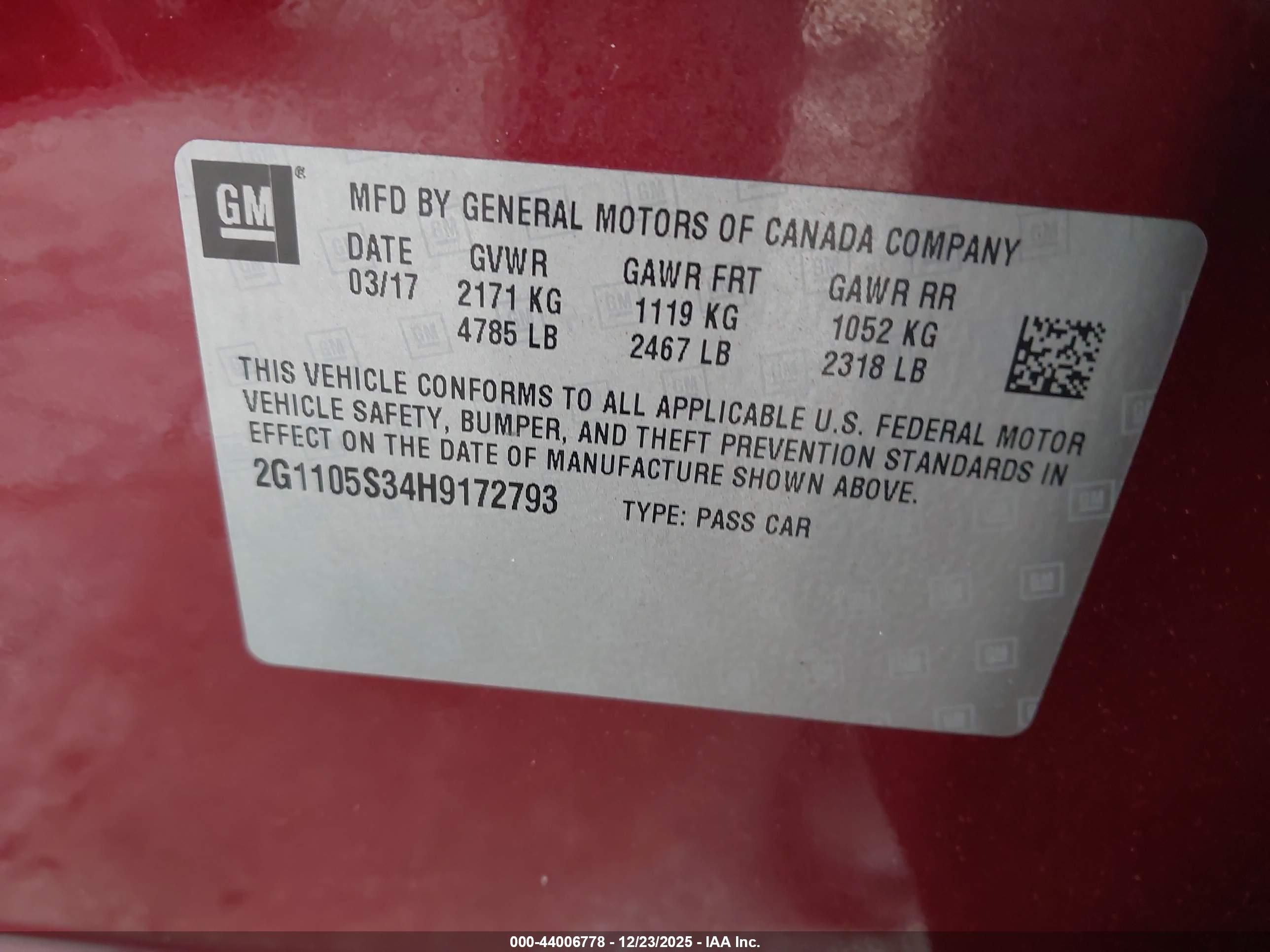 CHEVROLET IMPALA image 9