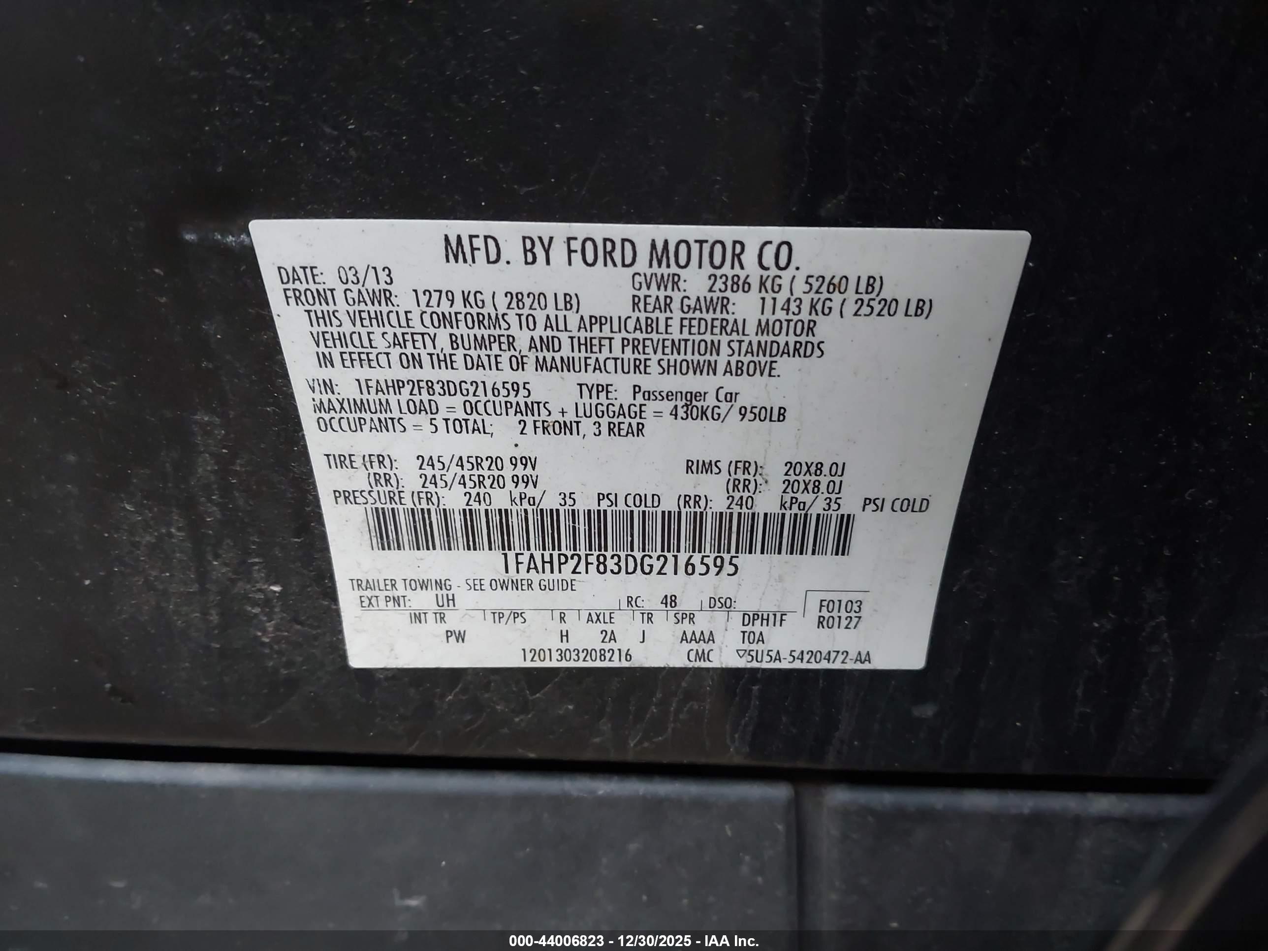 FORD TAURUS image 9