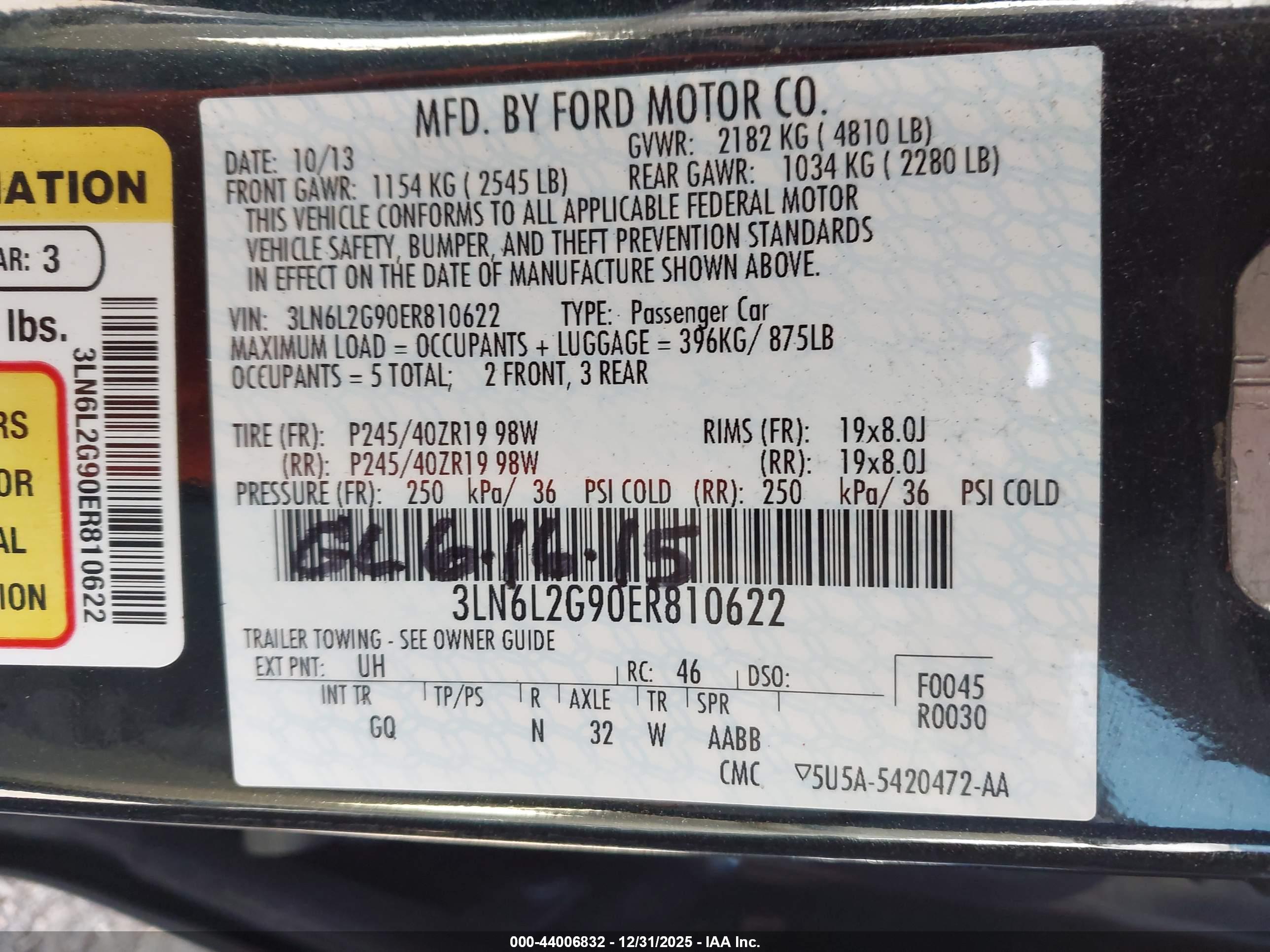 LINCOLN MKZ image 9