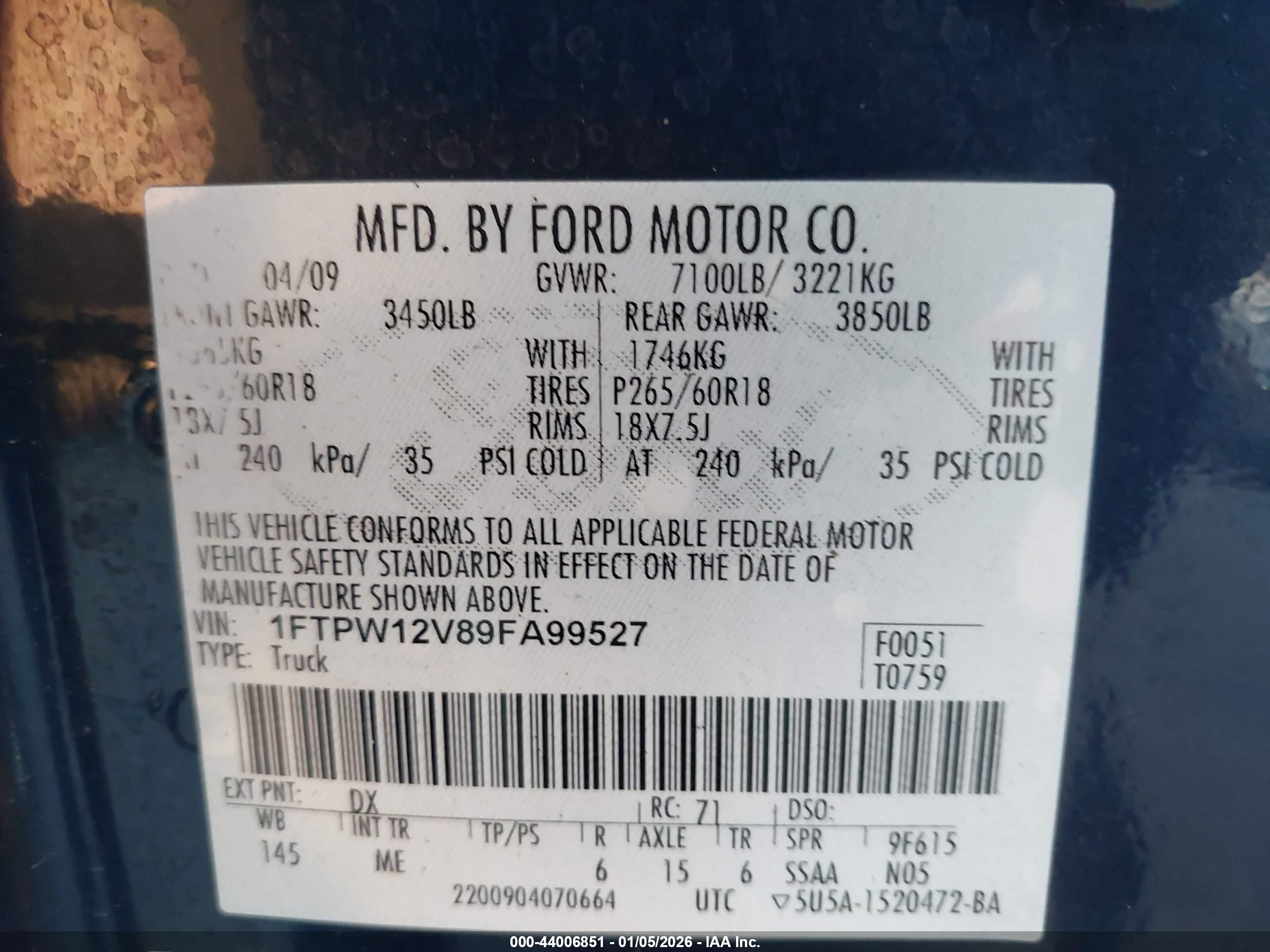 FORD F-150 image 9