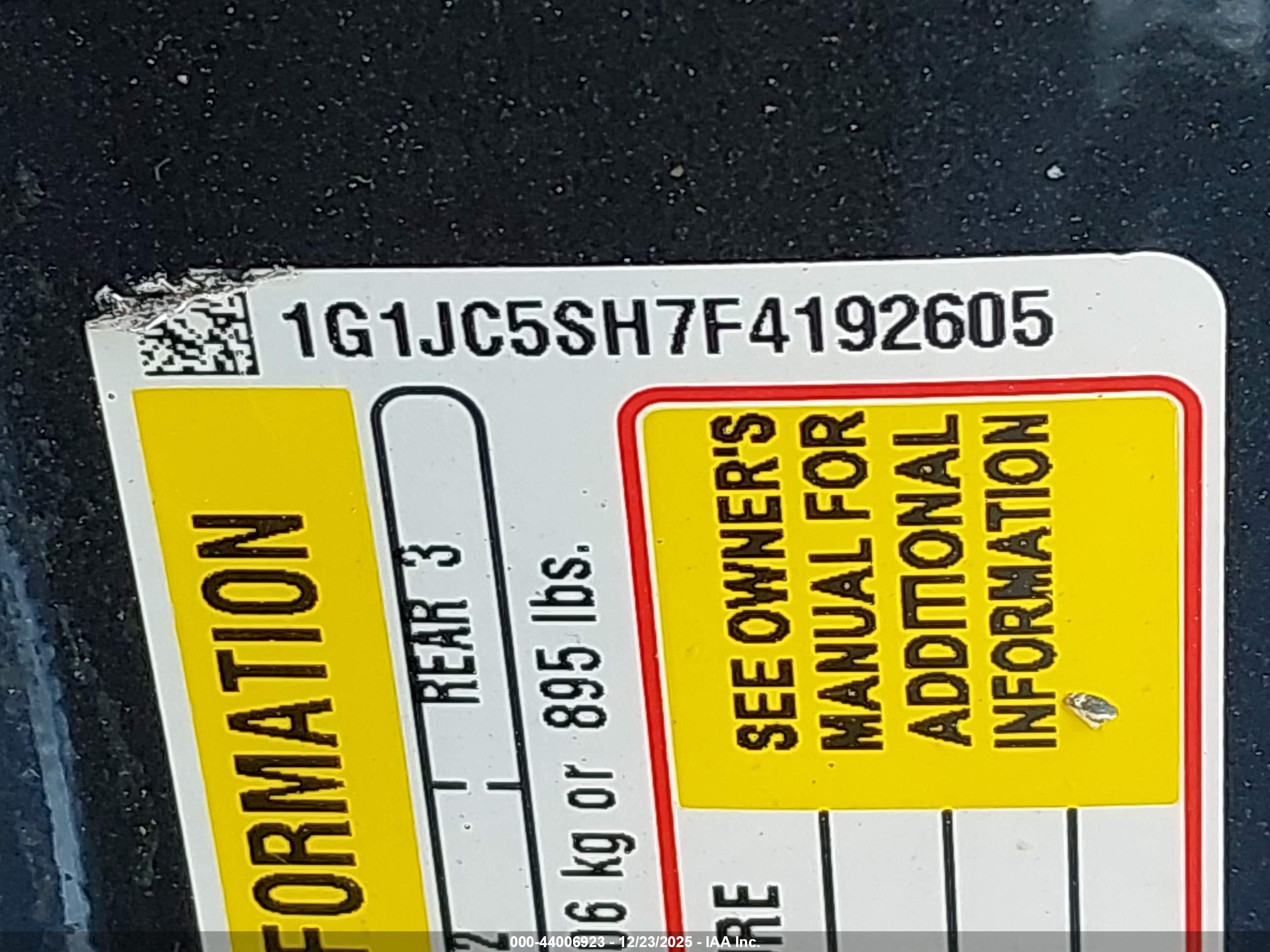 CHEVROLET SONIC image 9