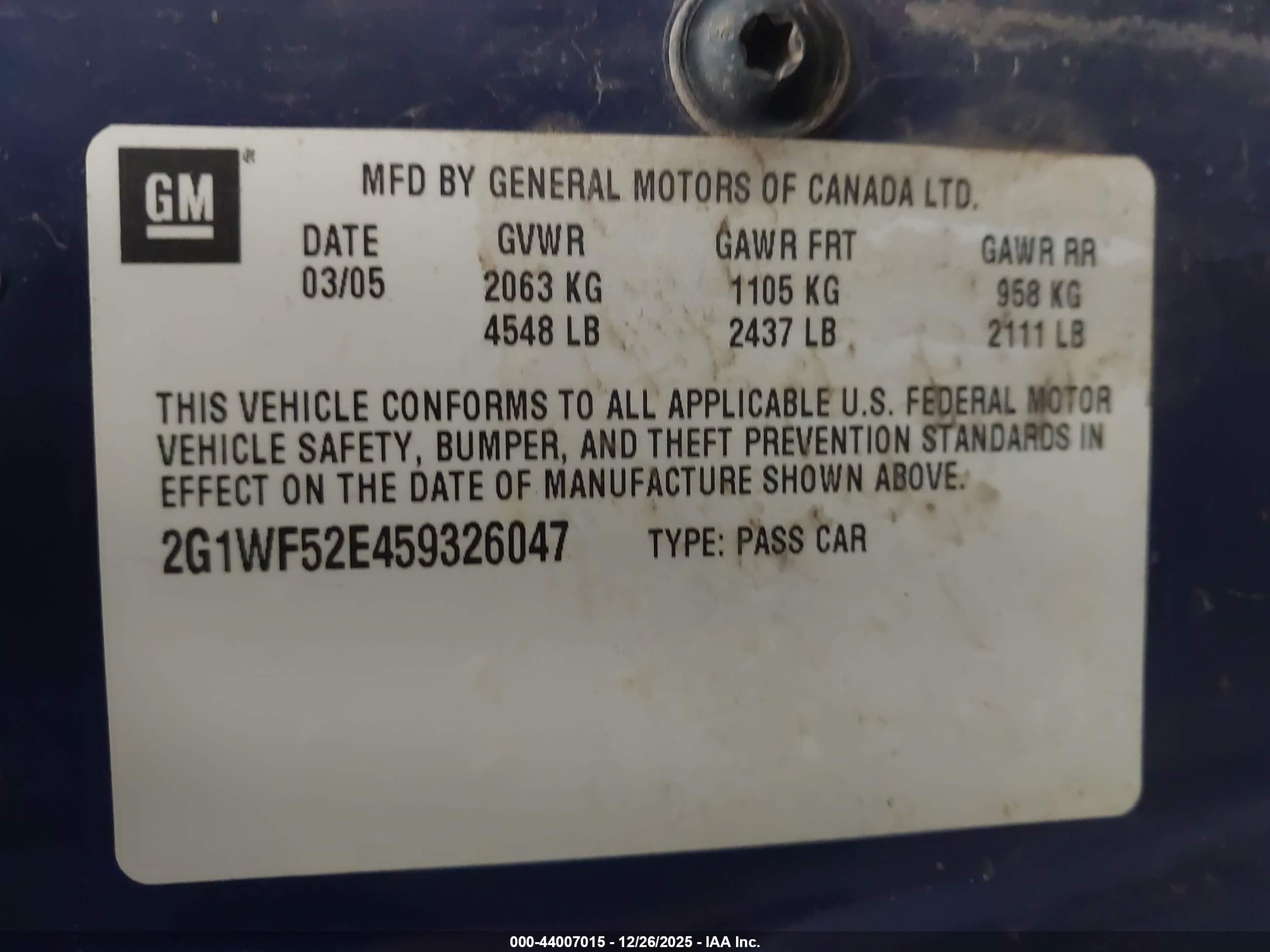CHEVROLET IMPALA image 9