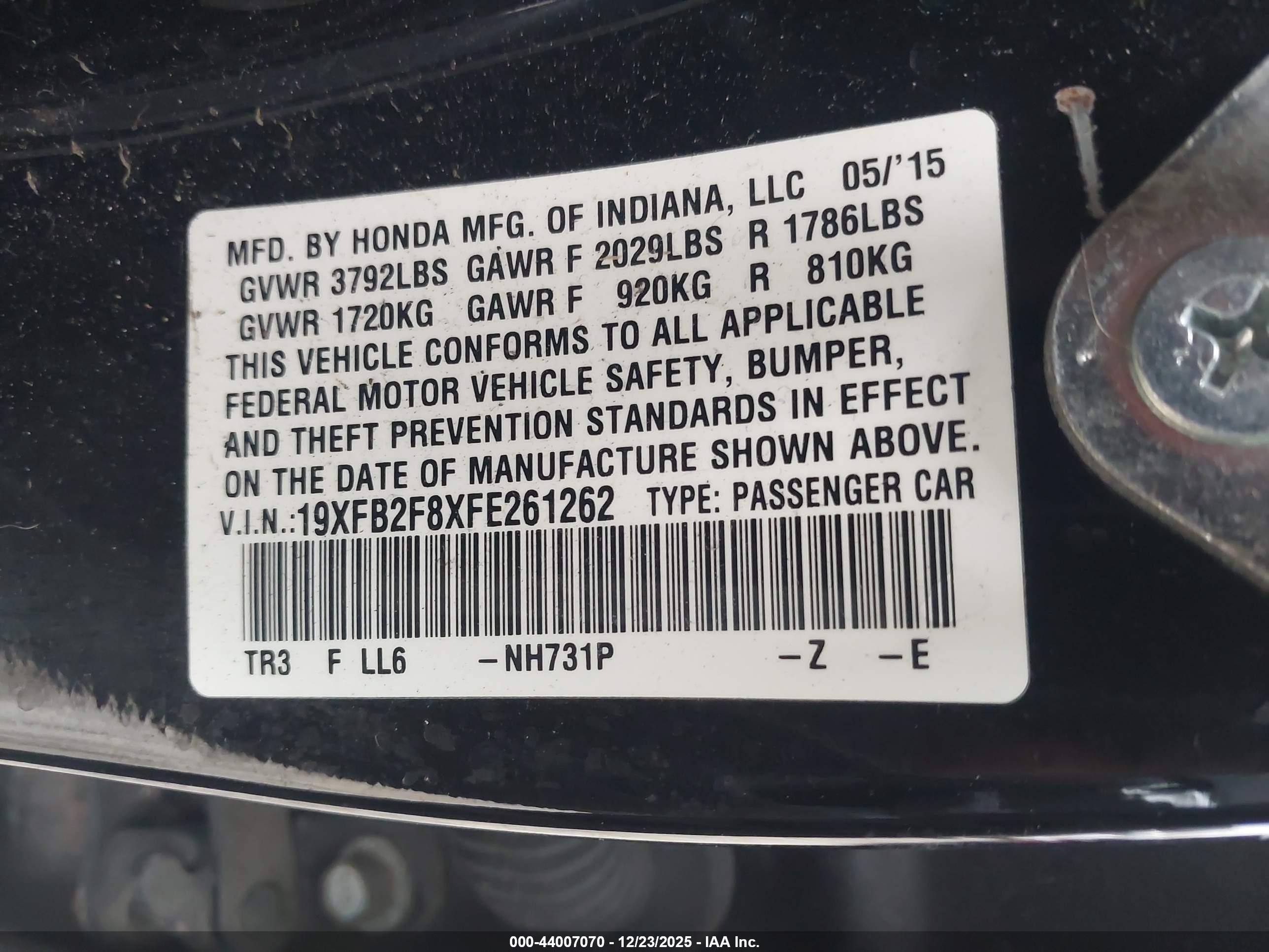 HONDA CIVIC image 9