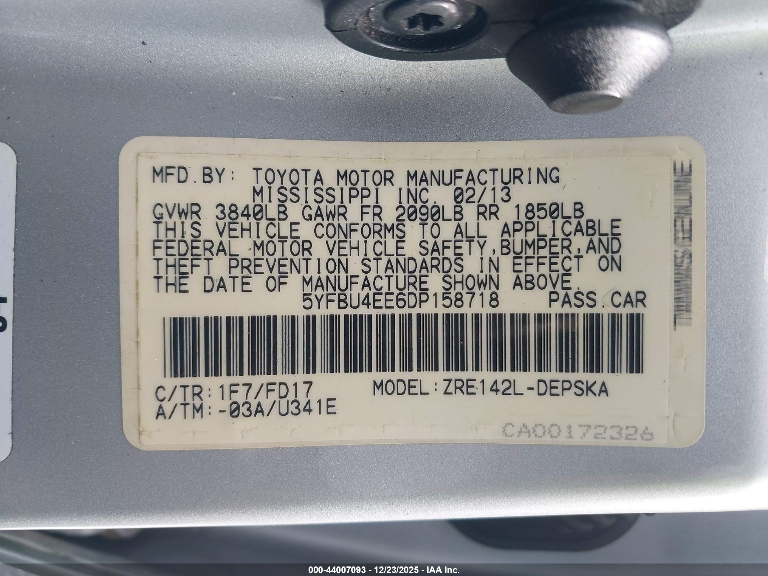 TOYOTA COROLLA image 9