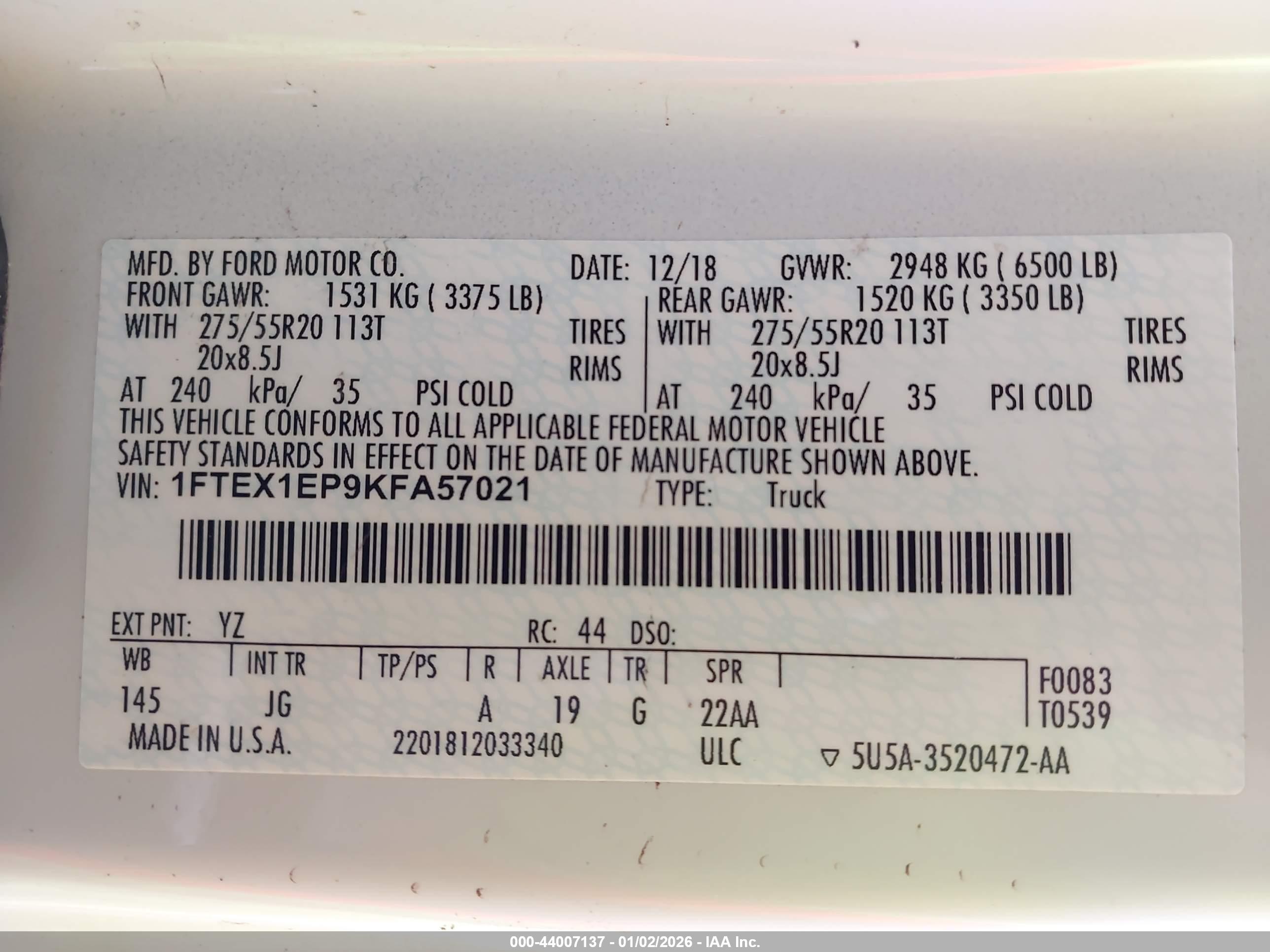 FORD F-150 image 9