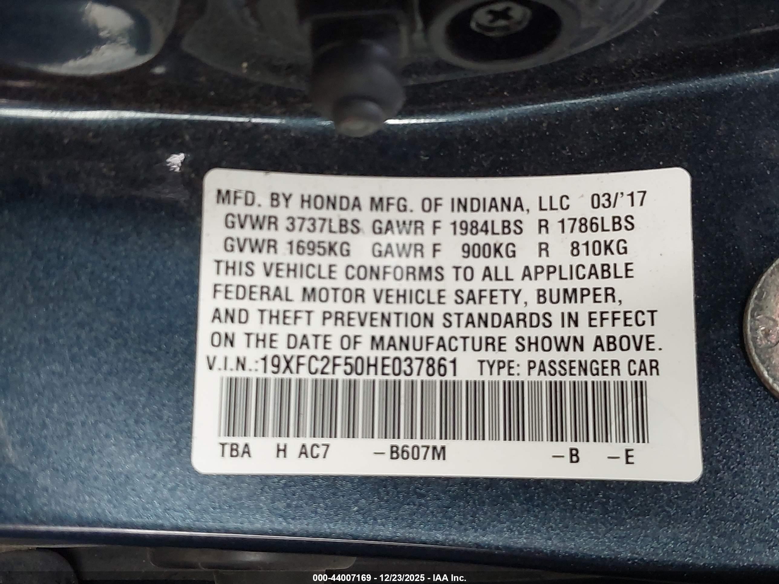 HONDA CIVIC image 9