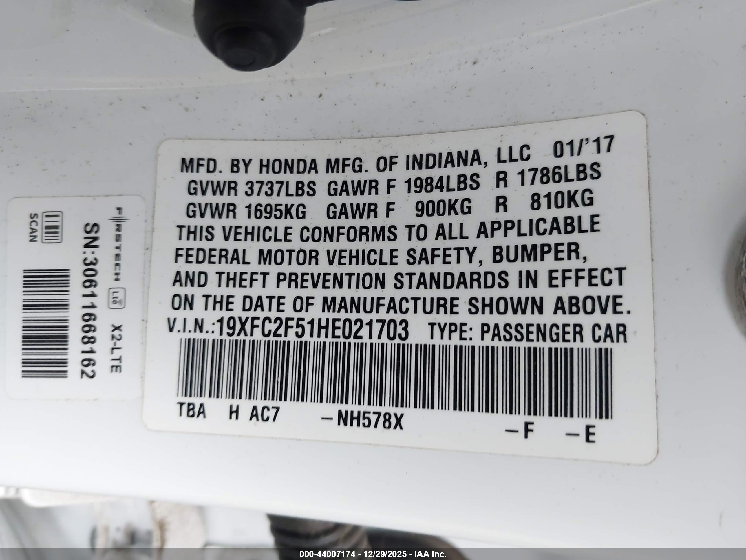 HONDA CIVIC image 9