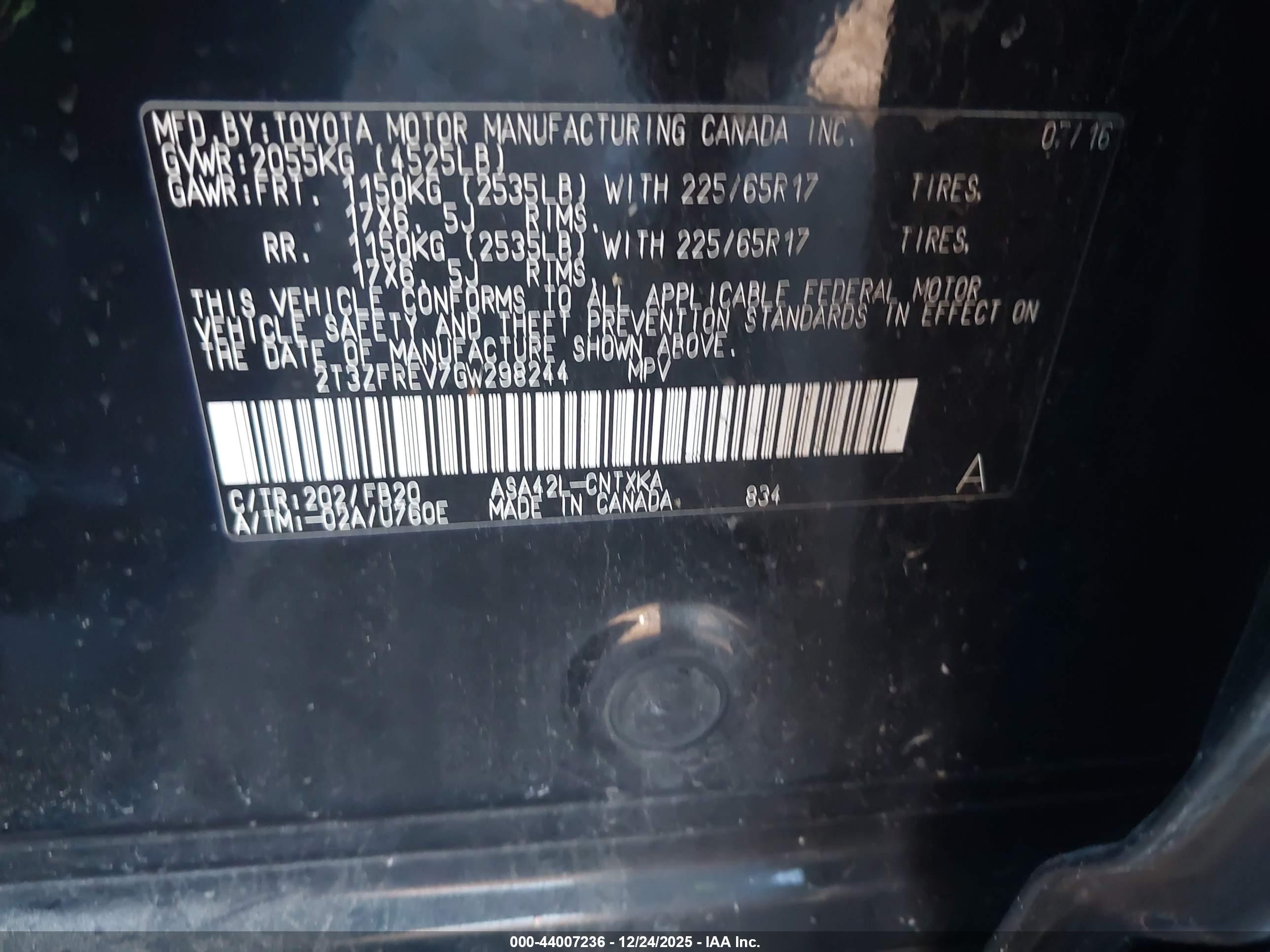 TOYOTA RAV4 image 9