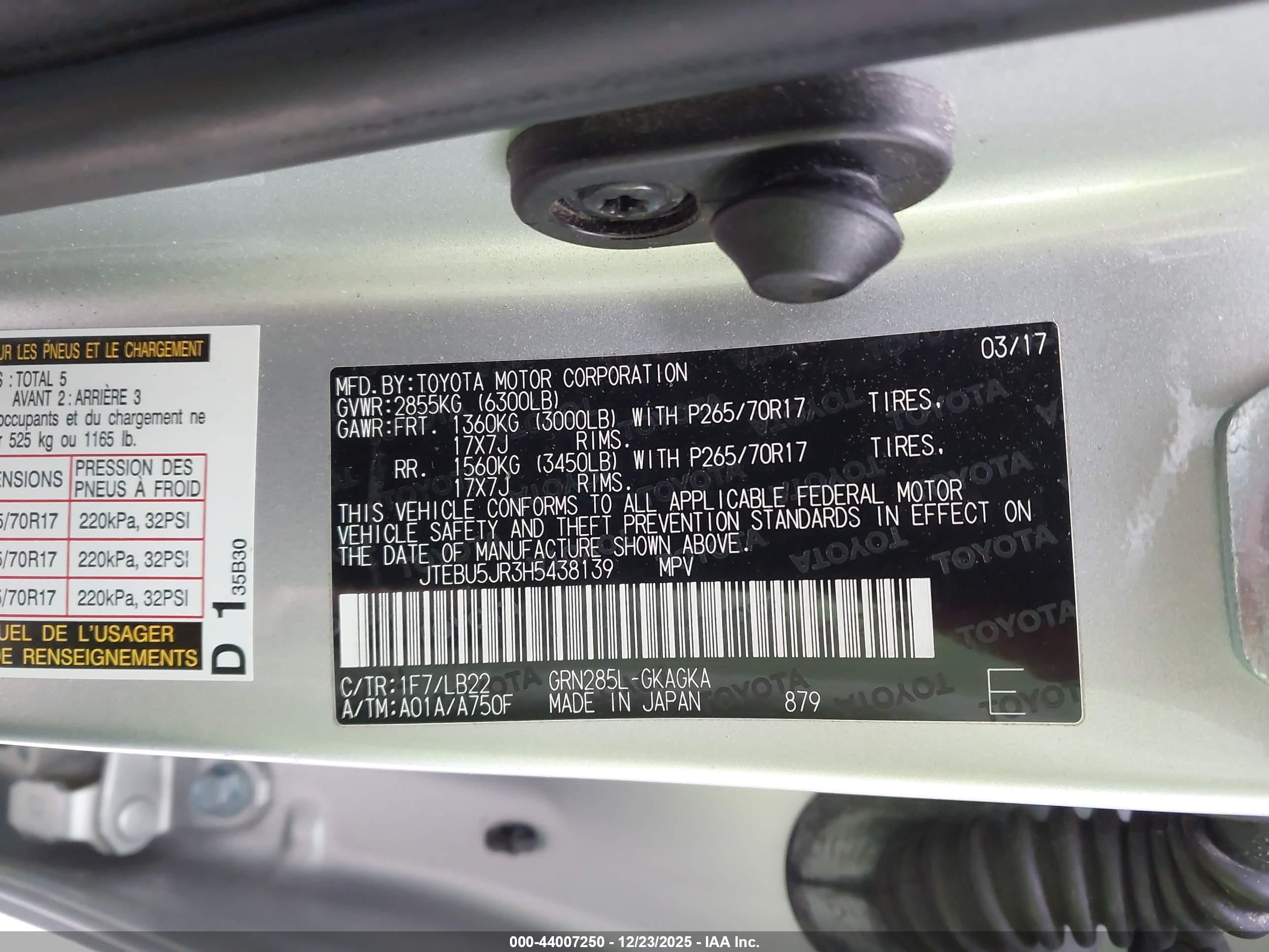 TOYOTA 4RUNNER image 9