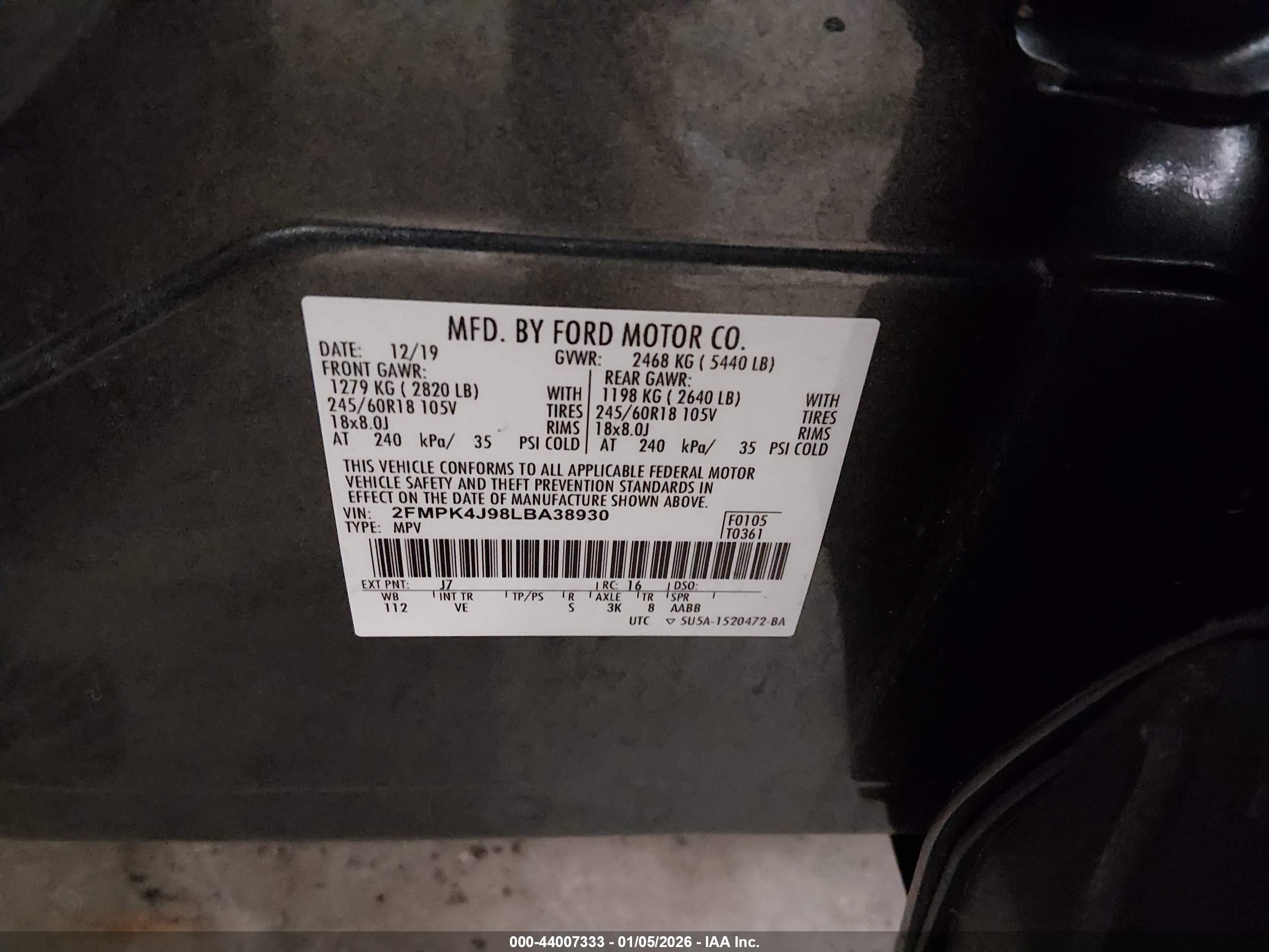 FORD EDGE image 9