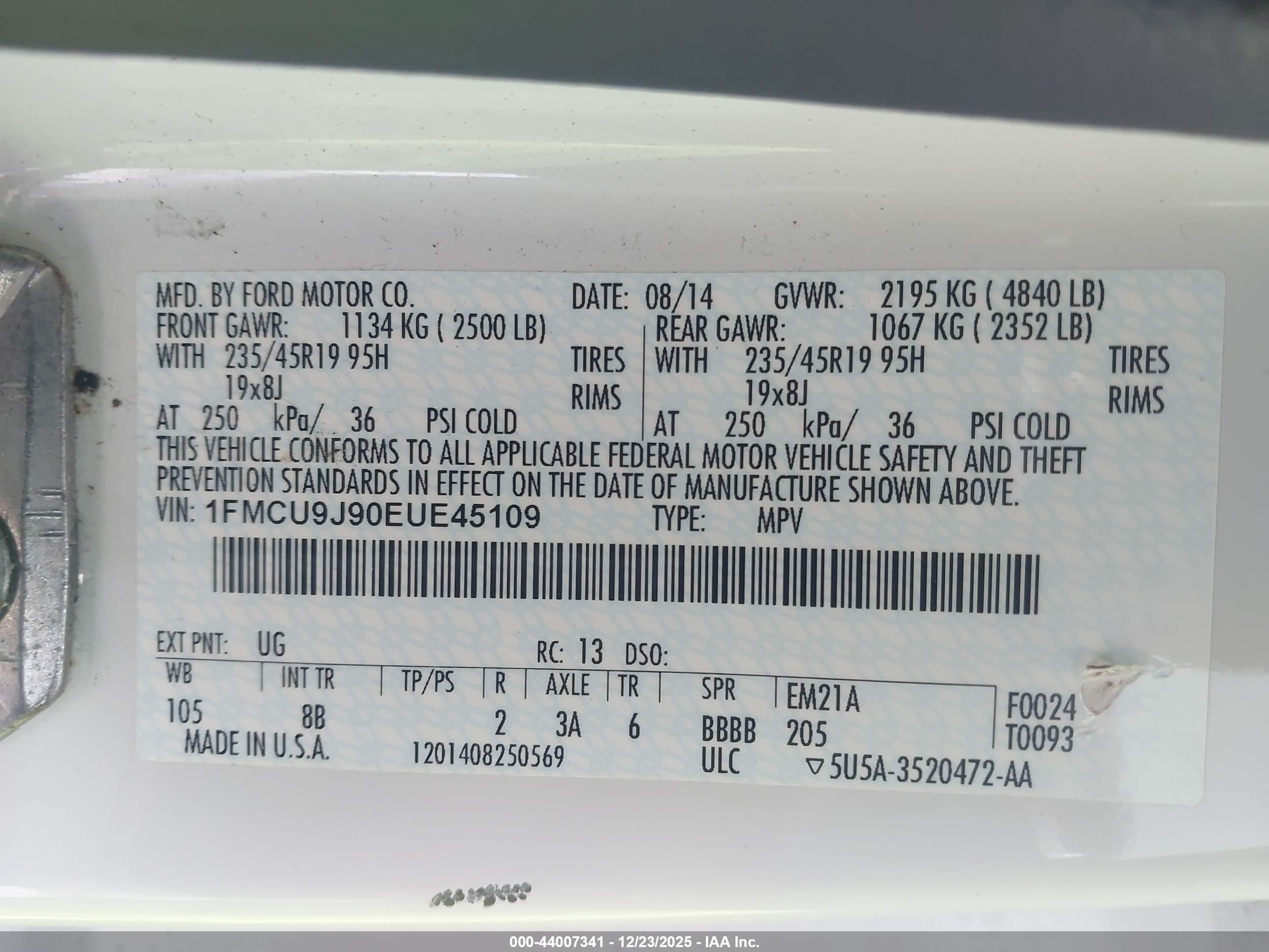 FORD ESCAPE image 9
