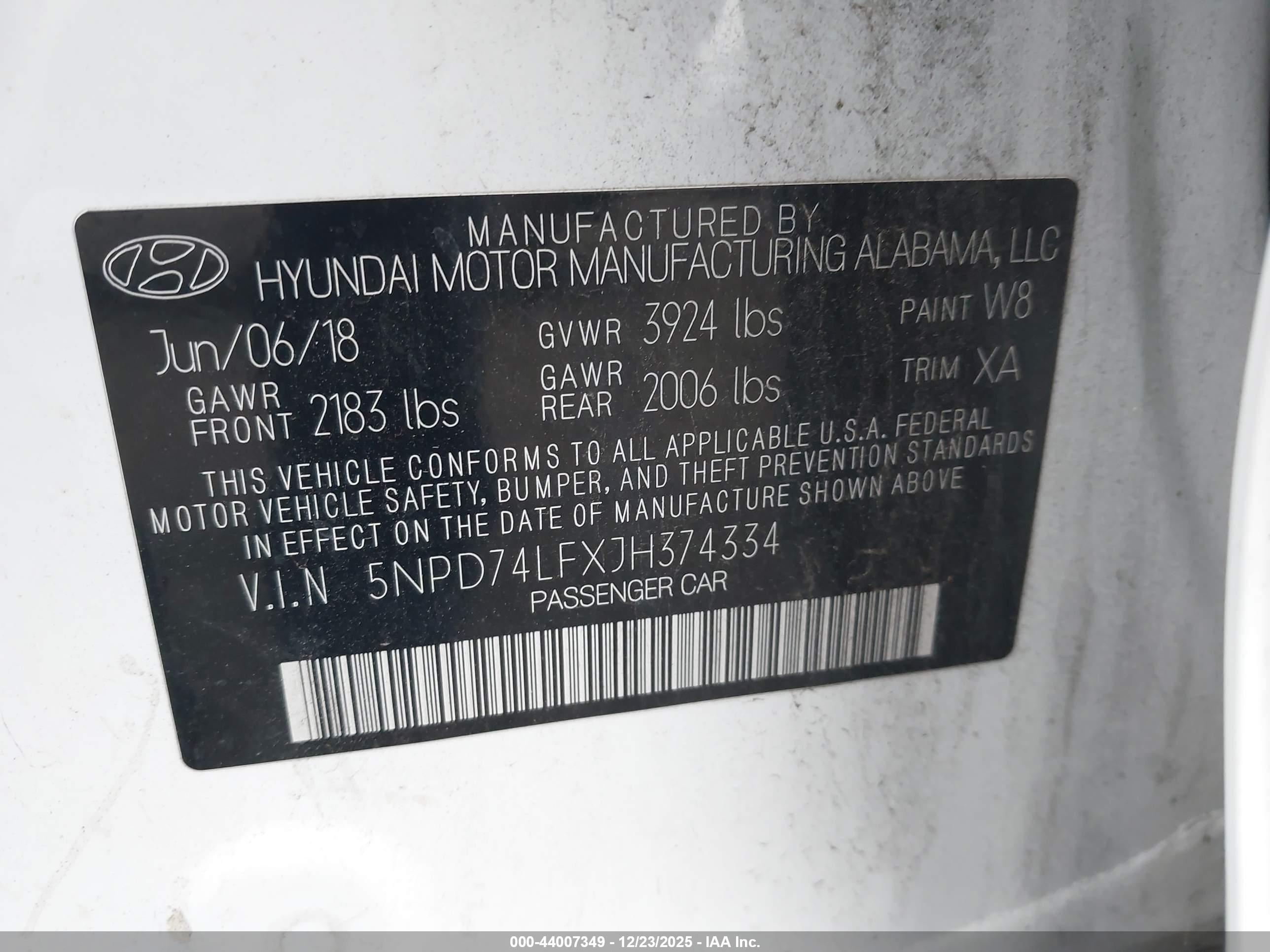 HYUNDAI ELANTRA image 9