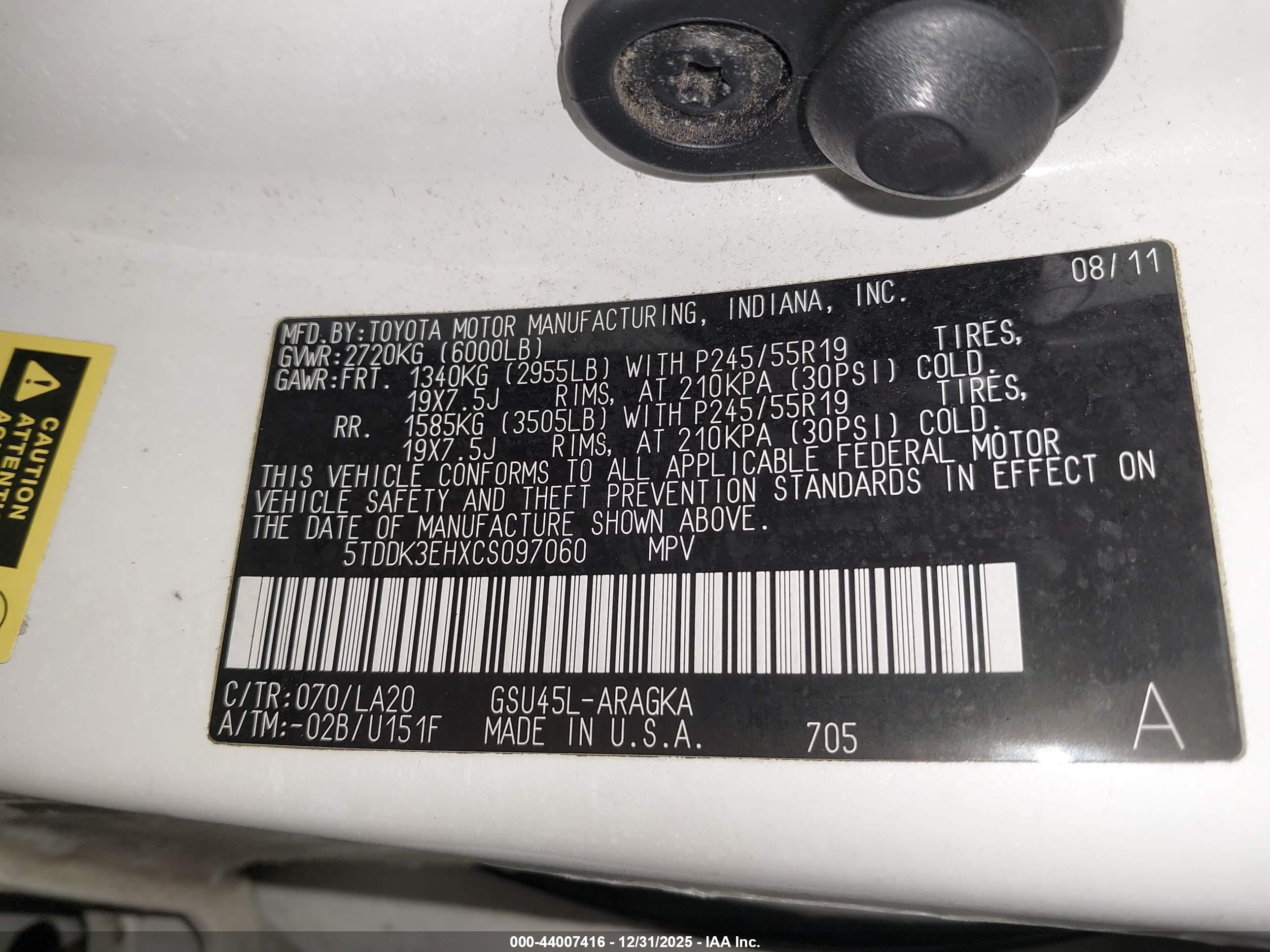 TOYOTA HIGHLANDER image 9