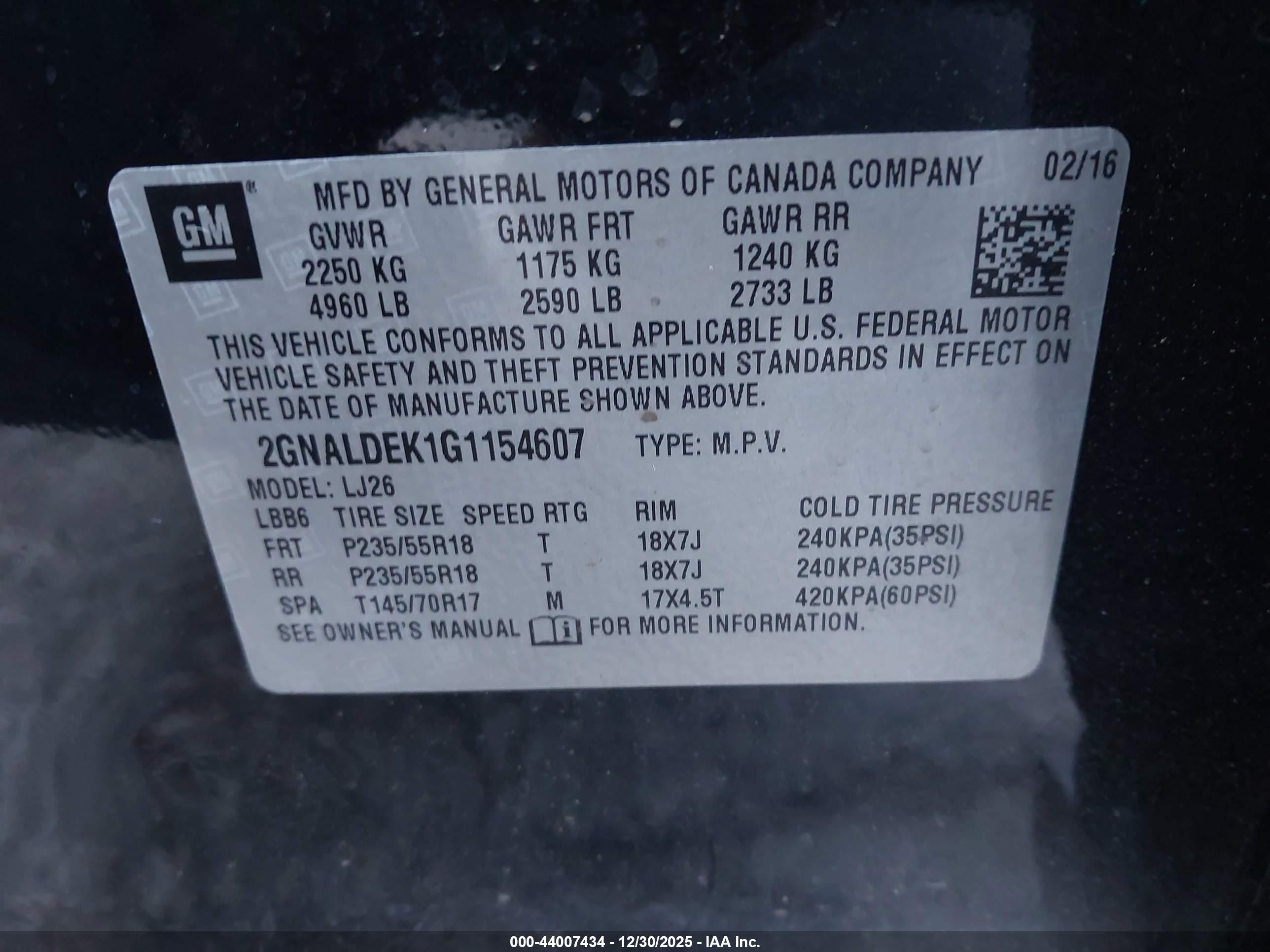 CHEVROLET EQUINOX image 9
