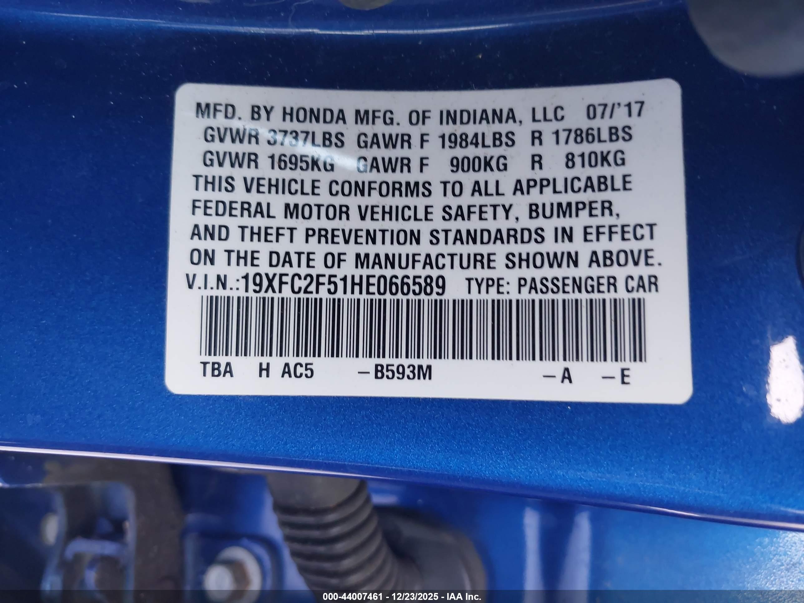 HONDA CIVIC image 9