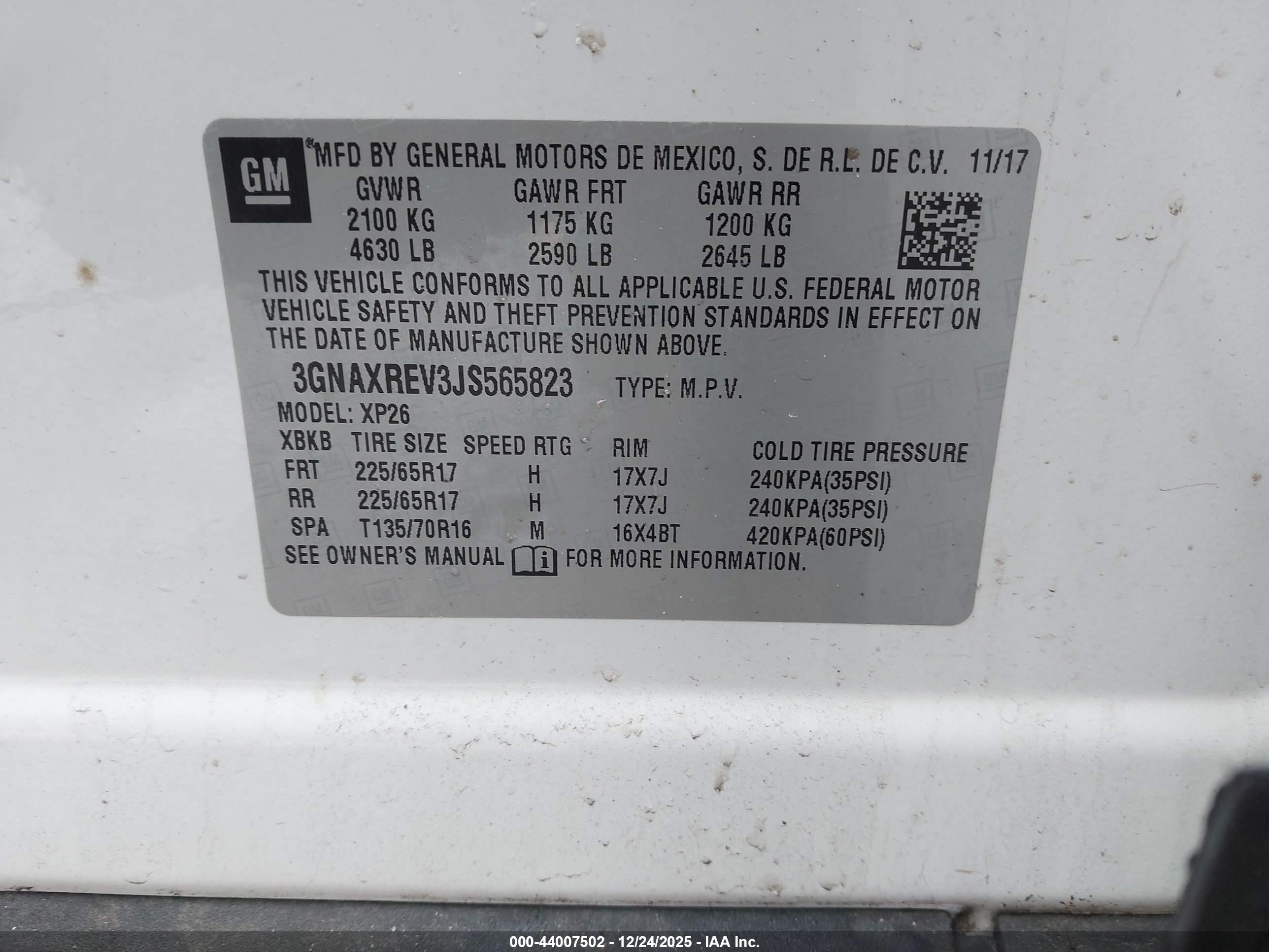 CHEVROLET EQUINOX image 9